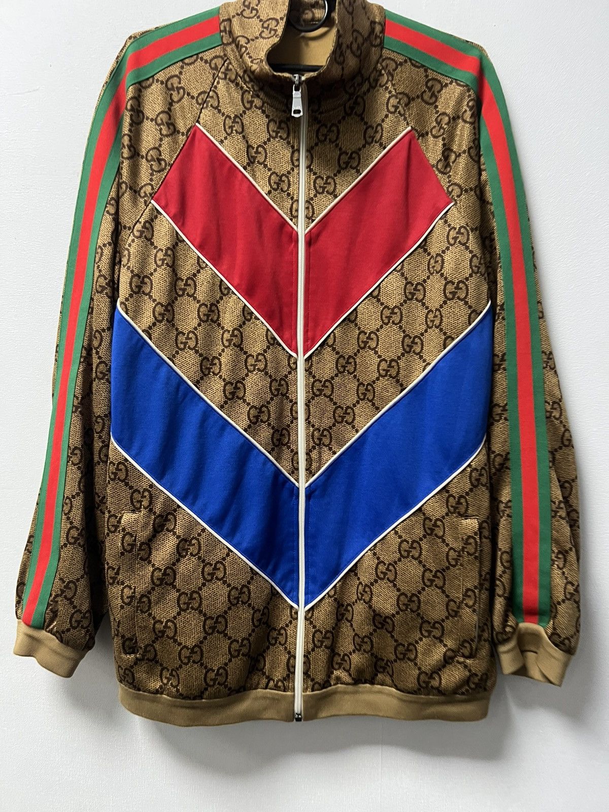 Gucci Gucci GG Monogram Cotton Full Zip Jacket Size US L / EU 52-54 / 3 - 3 Thumbnail