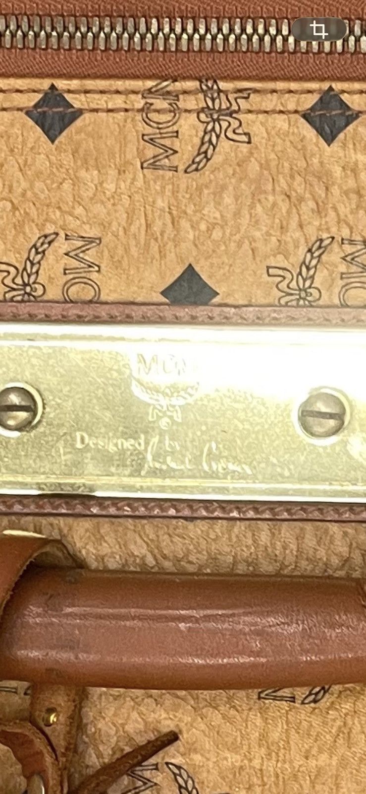 MCM MCM Vintage Suitcase Size ONE SIZE - 10 Thumbnail