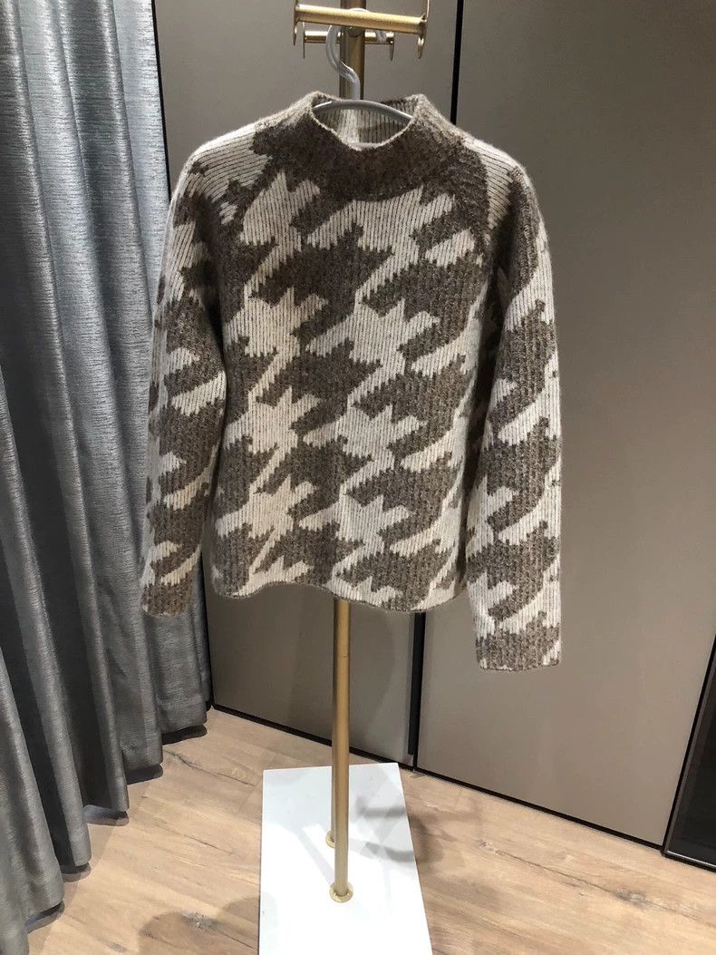 Loro Piana LORO PIANA A sheep's wool sweater coat Size M / US 6-8 / IT 42-44 - 1 Thumbnail