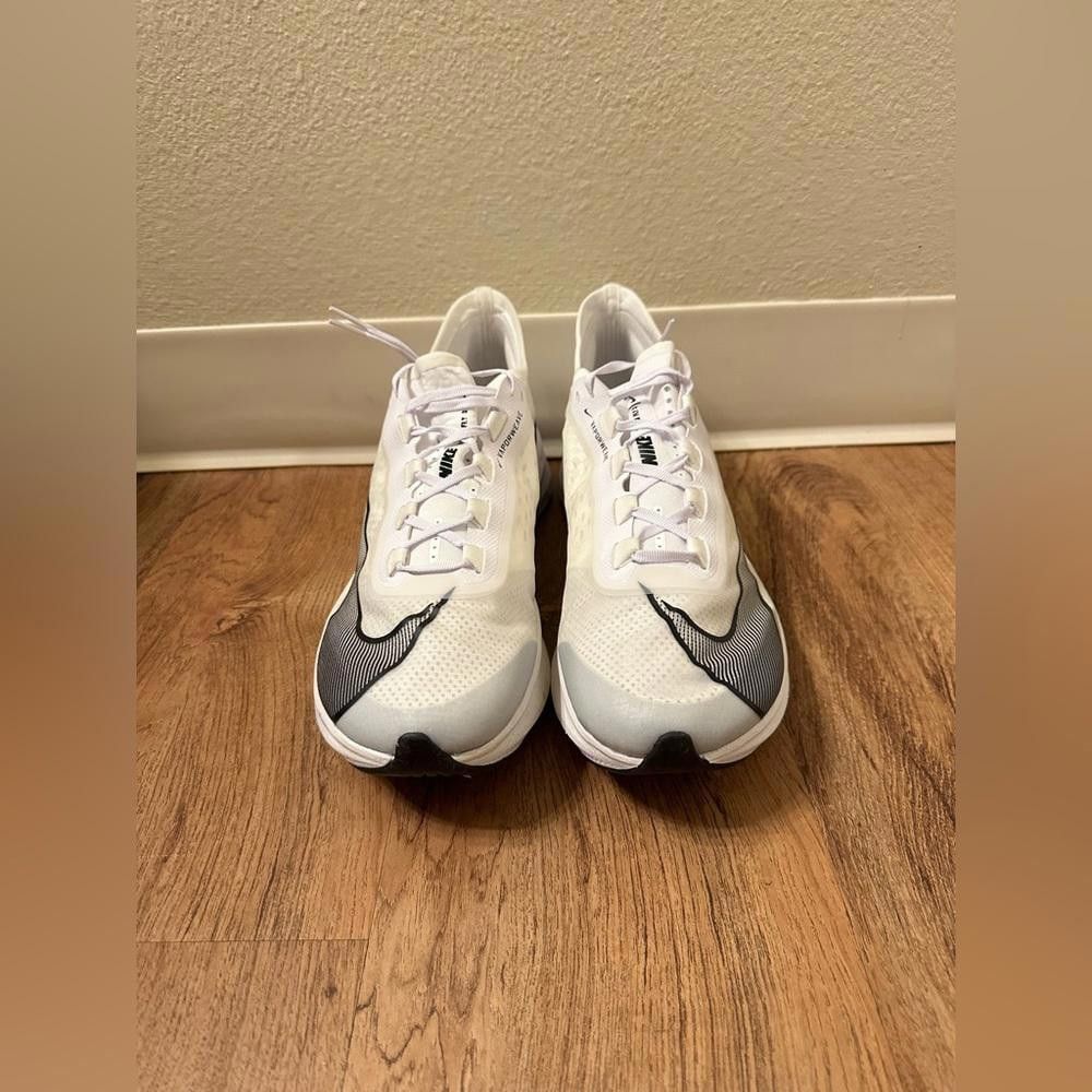 Nike Nike Zoom Fly 3 White Black Size US 12 / EU 45 - 4 Thumbnail