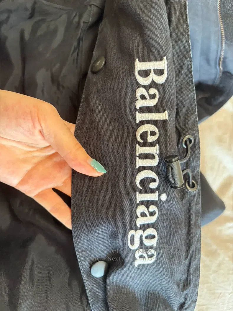 Balenciaga Balenciaga Black Parka Jacket Size US M / EU 48-50 / 2 - 6 Thumbnail