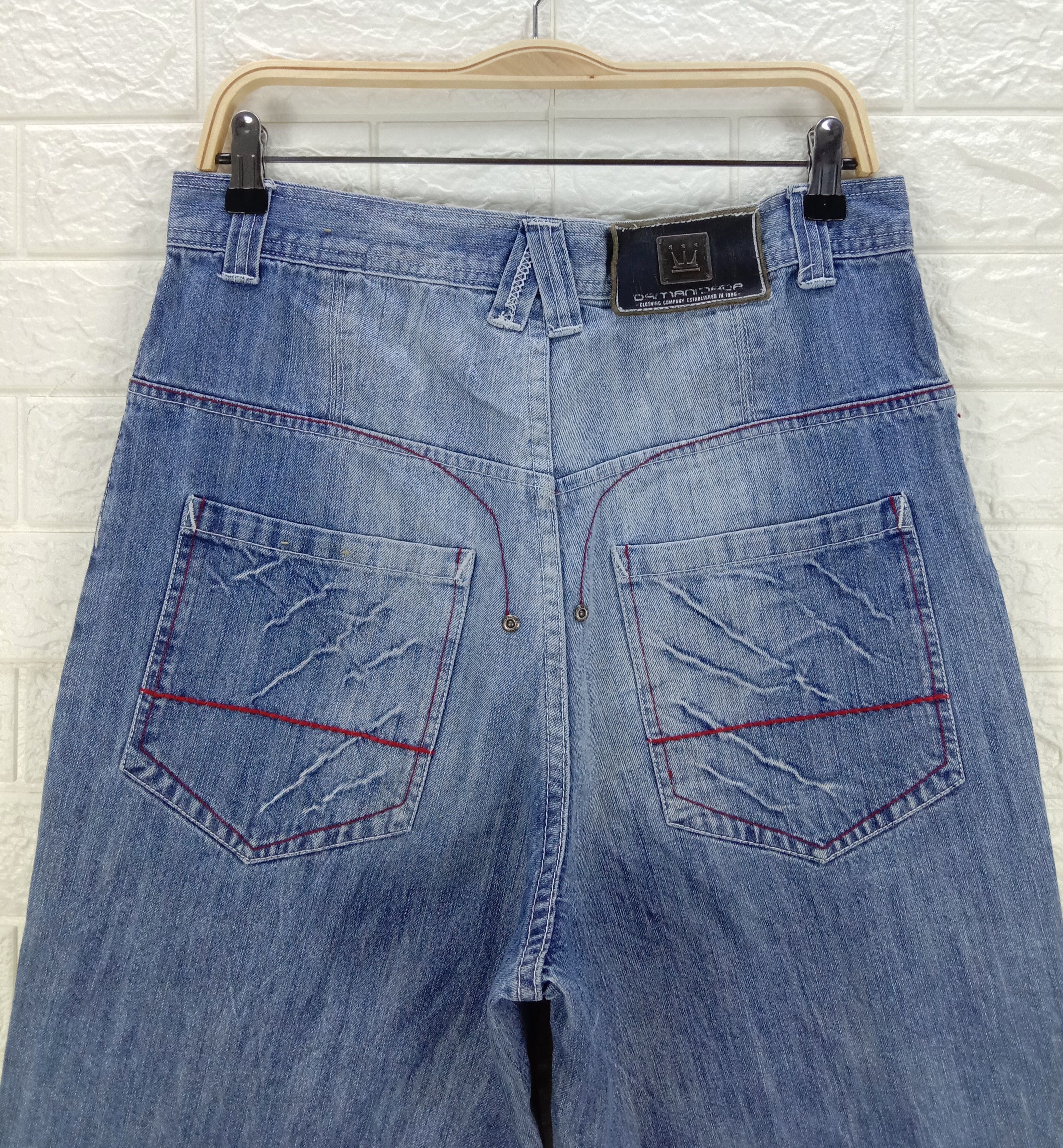 Damani Dada Vintage Damani Dada Wide Baggy Jeans Size US 32 / EU 48 - 6 Thumbnail