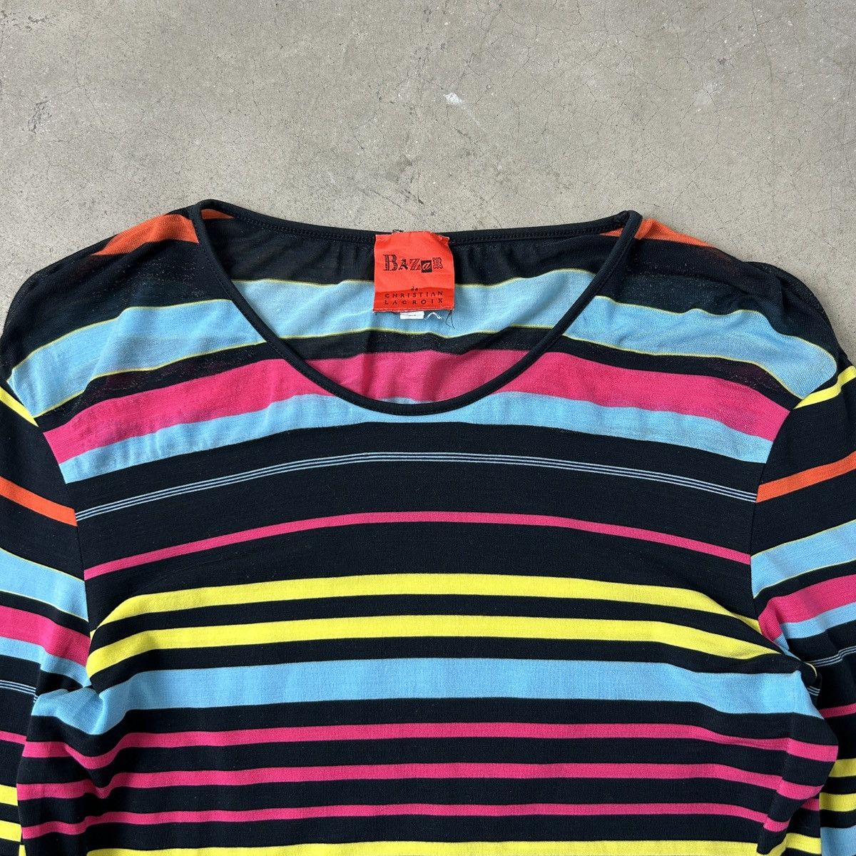Christian Lacroix Bazaar de Christian LaCroix - Striped Top Size S / US 4 / IT 40 - 8 Thumbnail