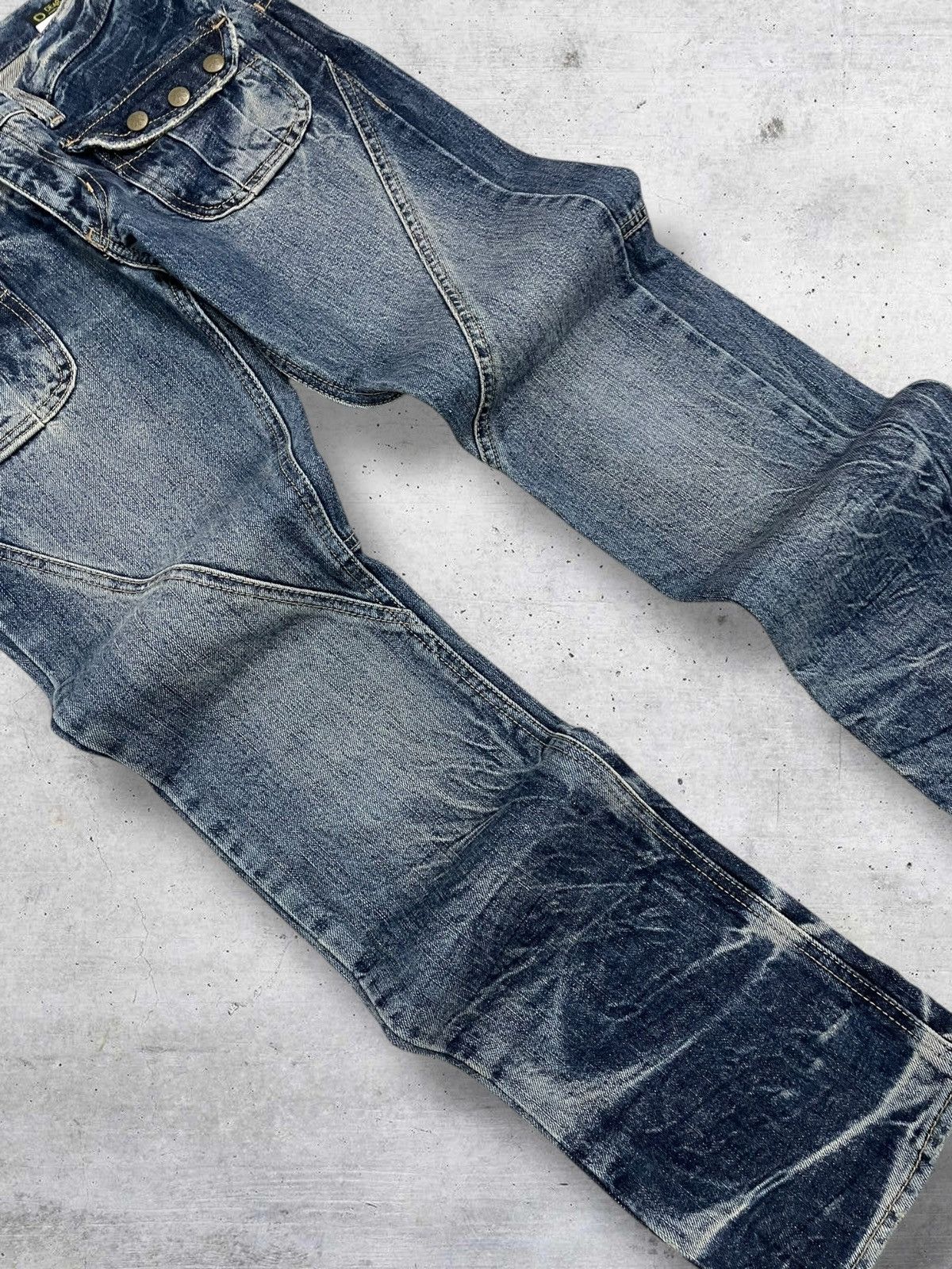 semanticdesign VINTAGE DHEART JAPAN DESIGNER 90S OG RUGGED AESTHETIC DENIM Size US 31 - 6 Thumbnail