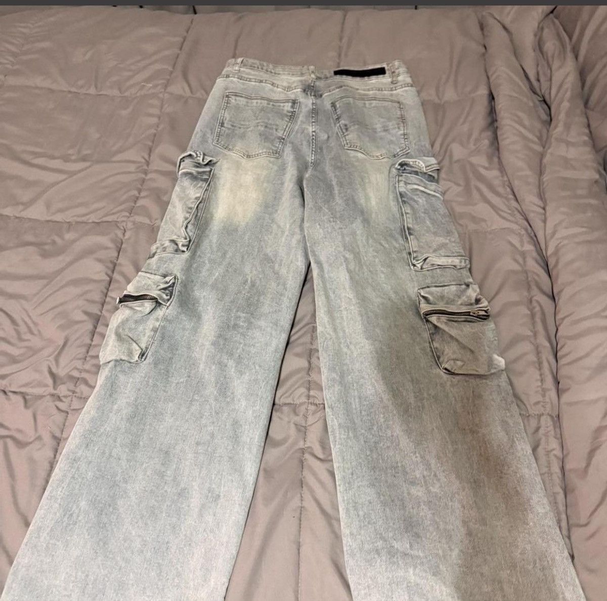 Other Baggy Cargo Denim Jeans Size US 32 / EU 48 - 2 Thumbnail