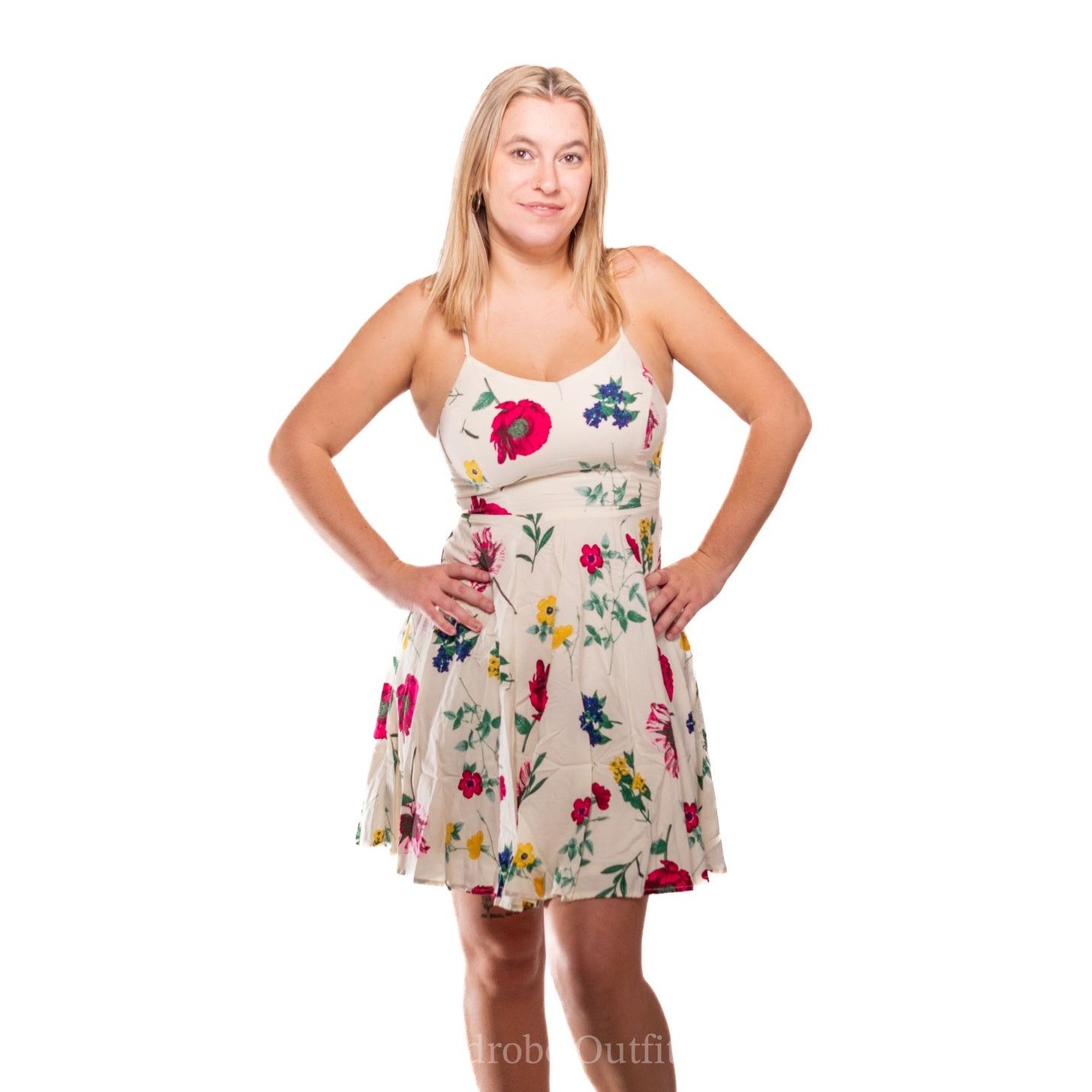 Old Navy Ditzy Floral Spring Dress Size XS / US 0-2 / IT 36-38 - 1 Thumbnail