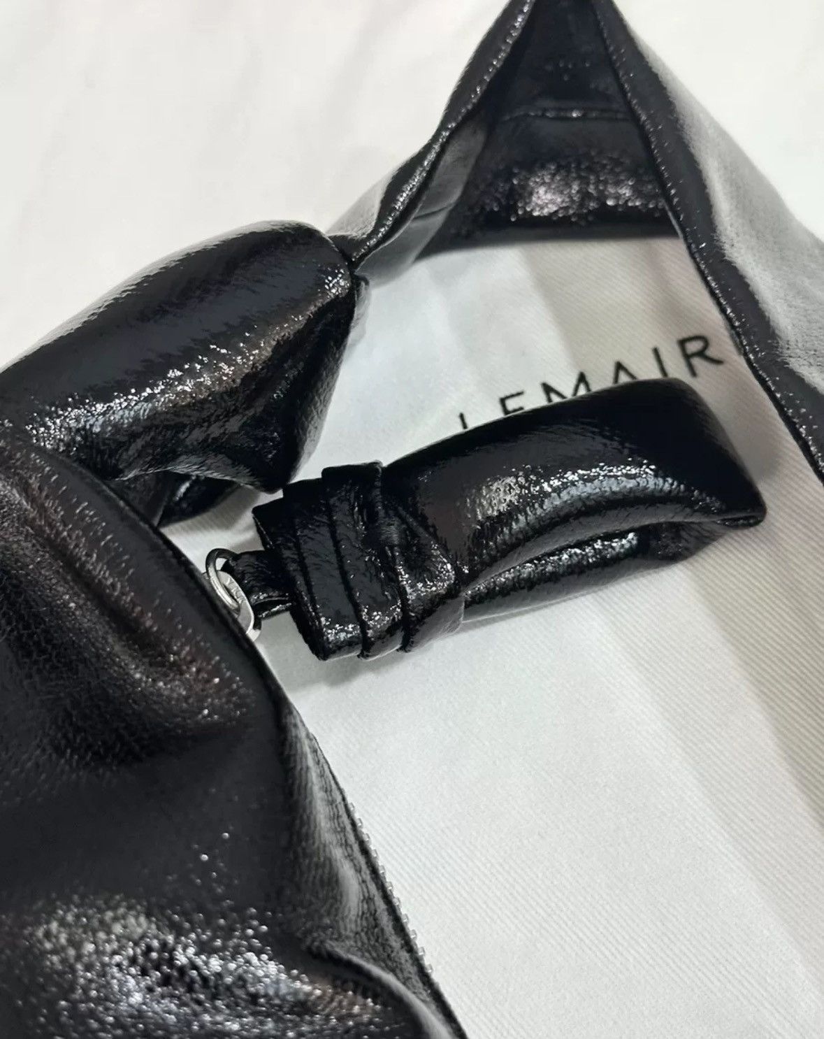 Lemaire LEMAIRE brand new small coated croissant backpack Size ONE SIZE - 5 Thumbnail