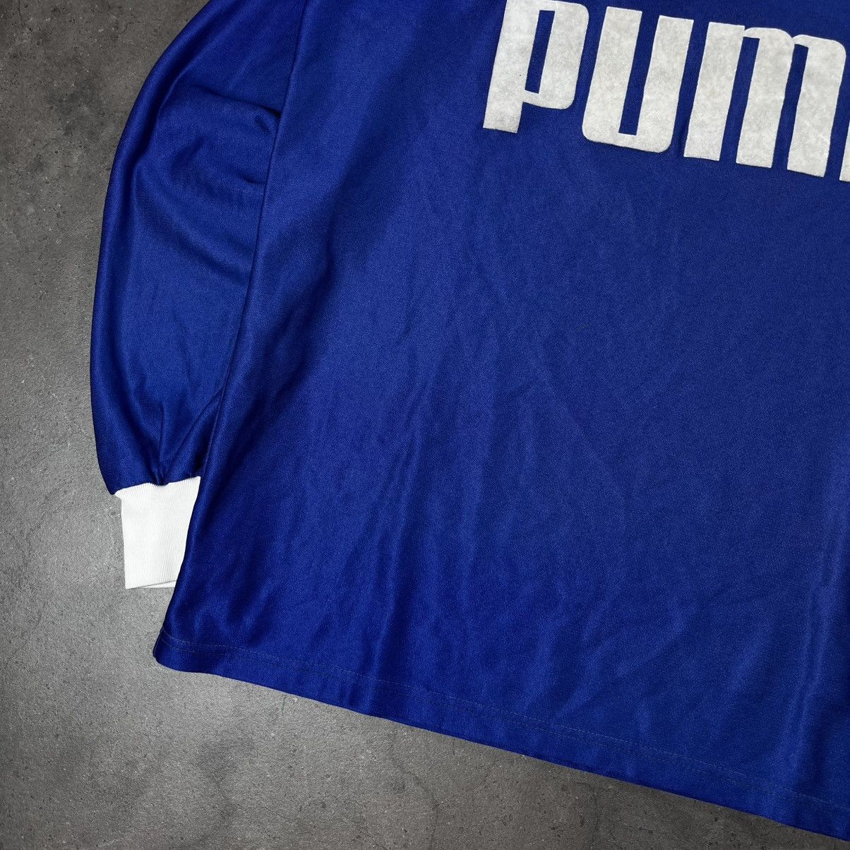 Puma Vintage 90s Puma Template Longsleeve Jersey Tee Blokecore Size US L / EU 52-54 / 3 - 5 Thumbnail