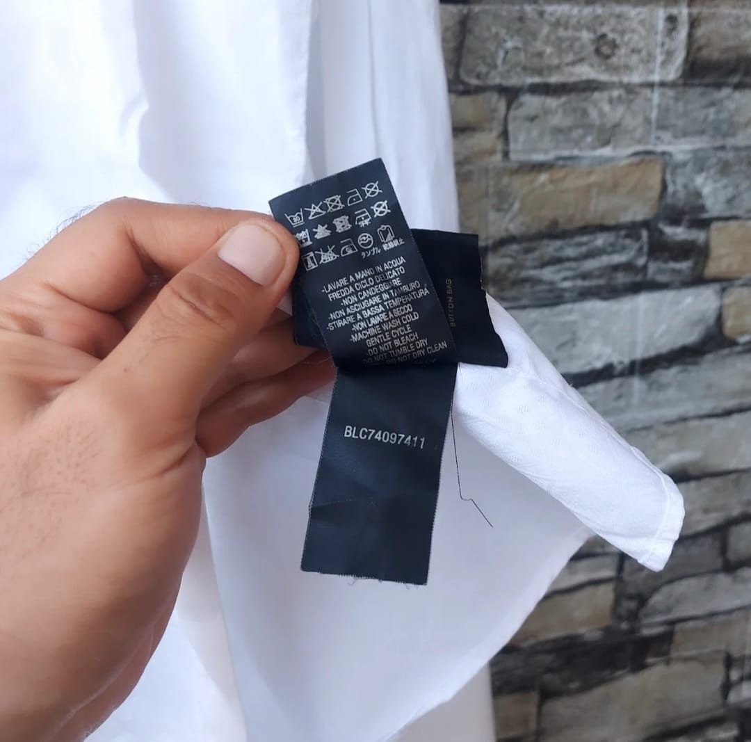 Billionaire Couture Billionaire Plain White Long Sleeve Button Bag Size US S / EU 44-46 / 1 - 10 Thumbnail