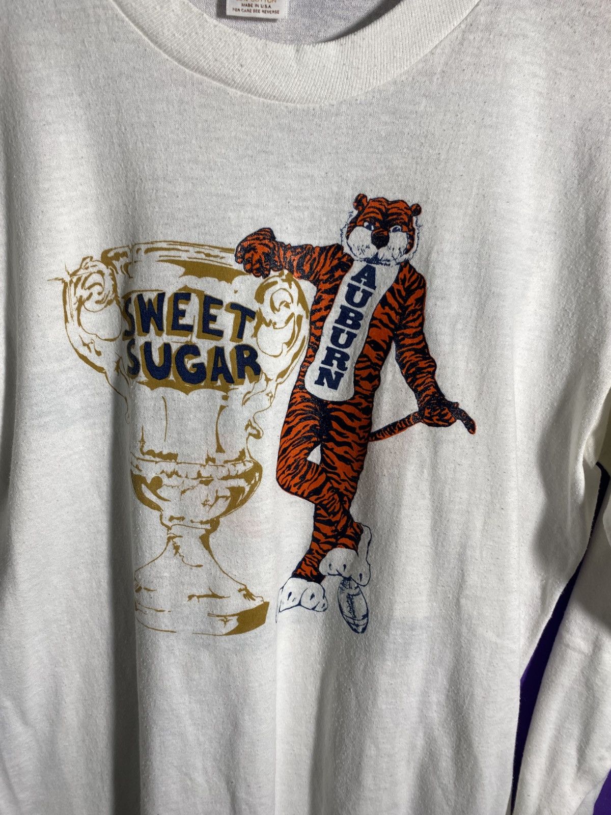 Vintage Vintage 80s Auburn tigers sugar bowl long-sleeve Size US M / EU 48-50 / 2 - 3 Thumbnail