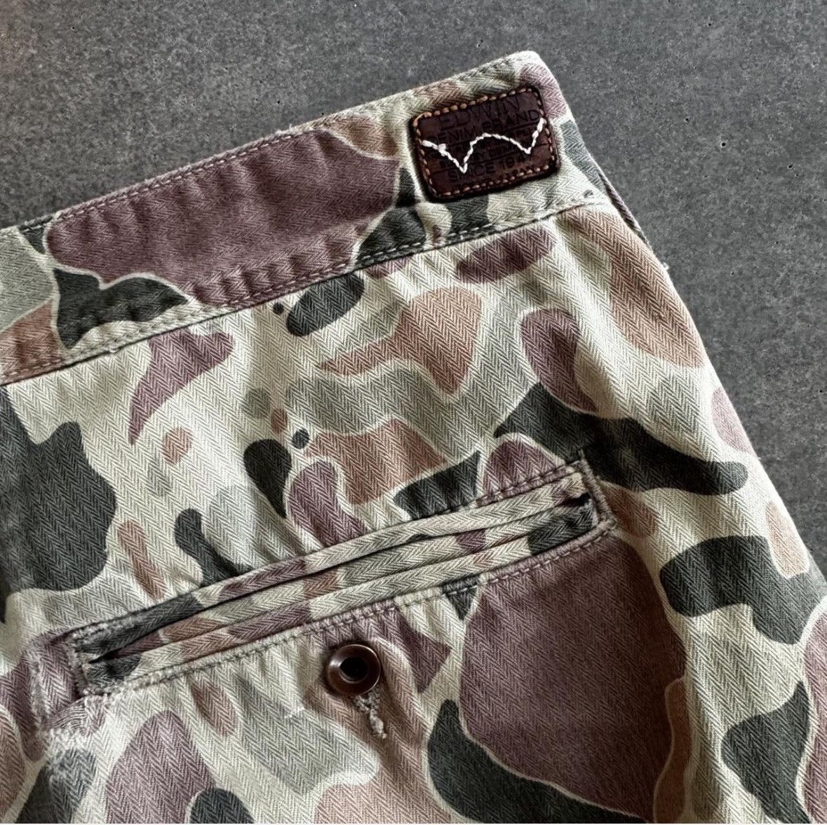 Edwin Mens Edwin camo pants Size US 32 / EU 48 - 5 Thumbnail