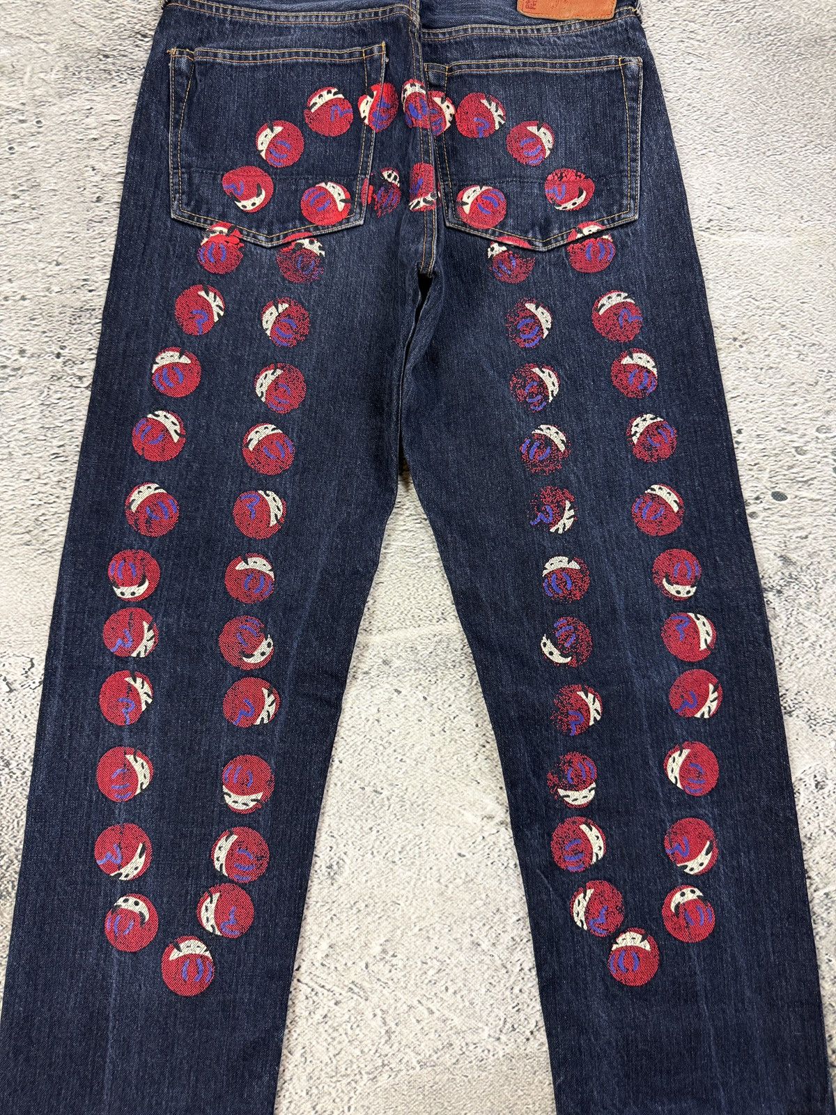 Evisu Evisu jeans daicock big logo red selvedge denim Japan Size US 30 / EU 46 - 2 Thumbnail