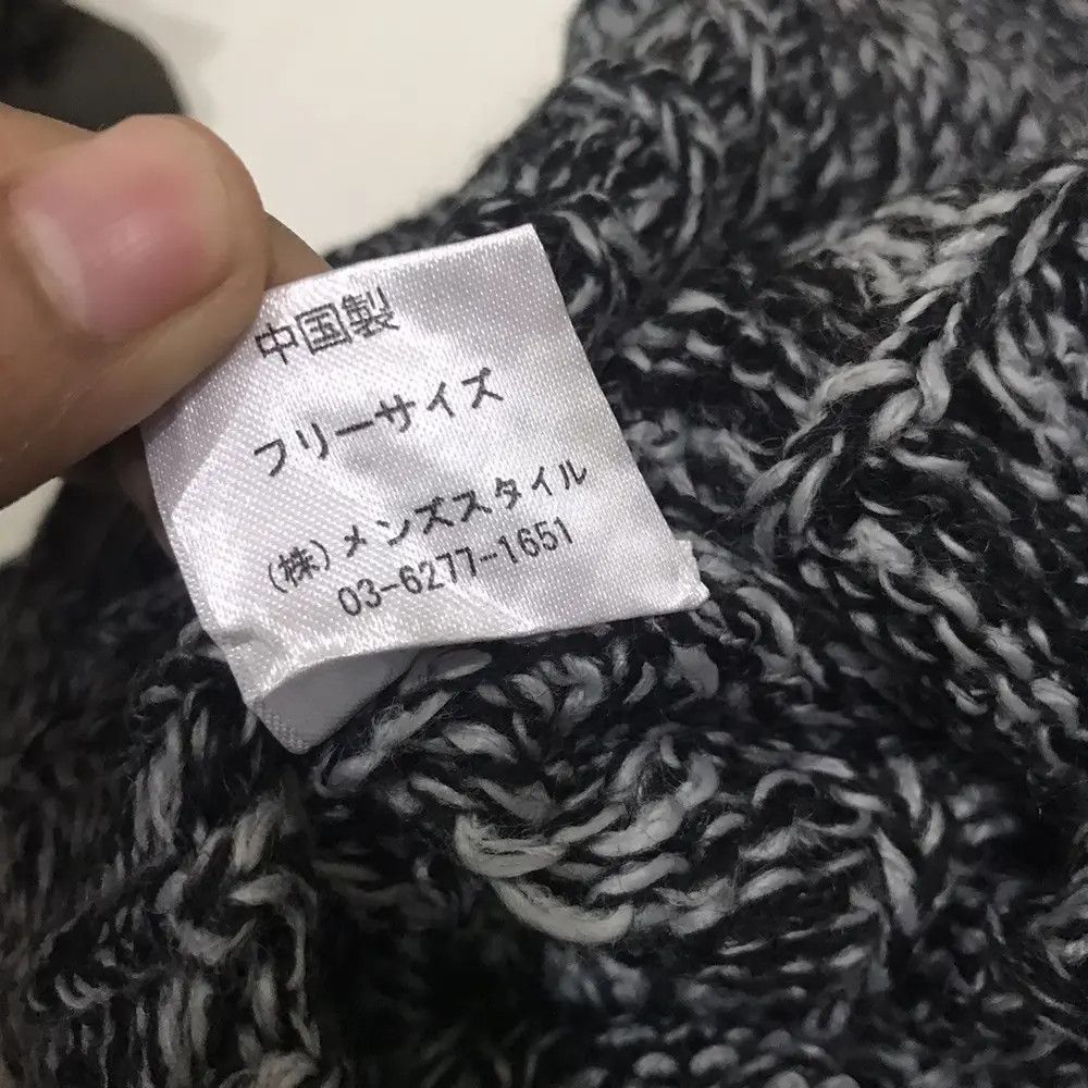 Japanese Brand × Kapital × Vintage Japanese Brand Plain Visor Crochet Beanie Hat Size ONE SIZE - 7 Thumbnail