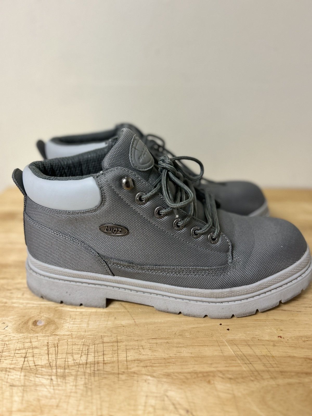 Lugz Men’s Grey Lugz boots size 12 Size US 12 / EU 45 - 1 Thumbnail