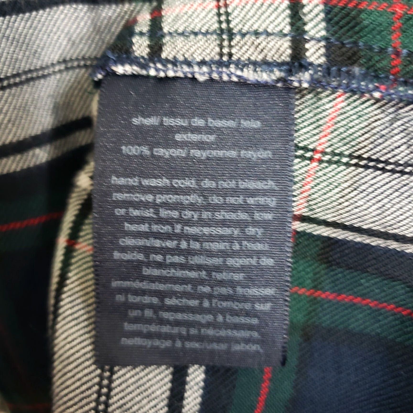 Tommy Hilfiger **Tommy Hilfiger Women's Green Plaid Ruffle Front Dress Size 6** User: Tommy Hilfiger Women's Green Plaid Ruffle Front Dress Size 6 Size M / US 6-8 / IT 42-44 - 5 Thumbnail
