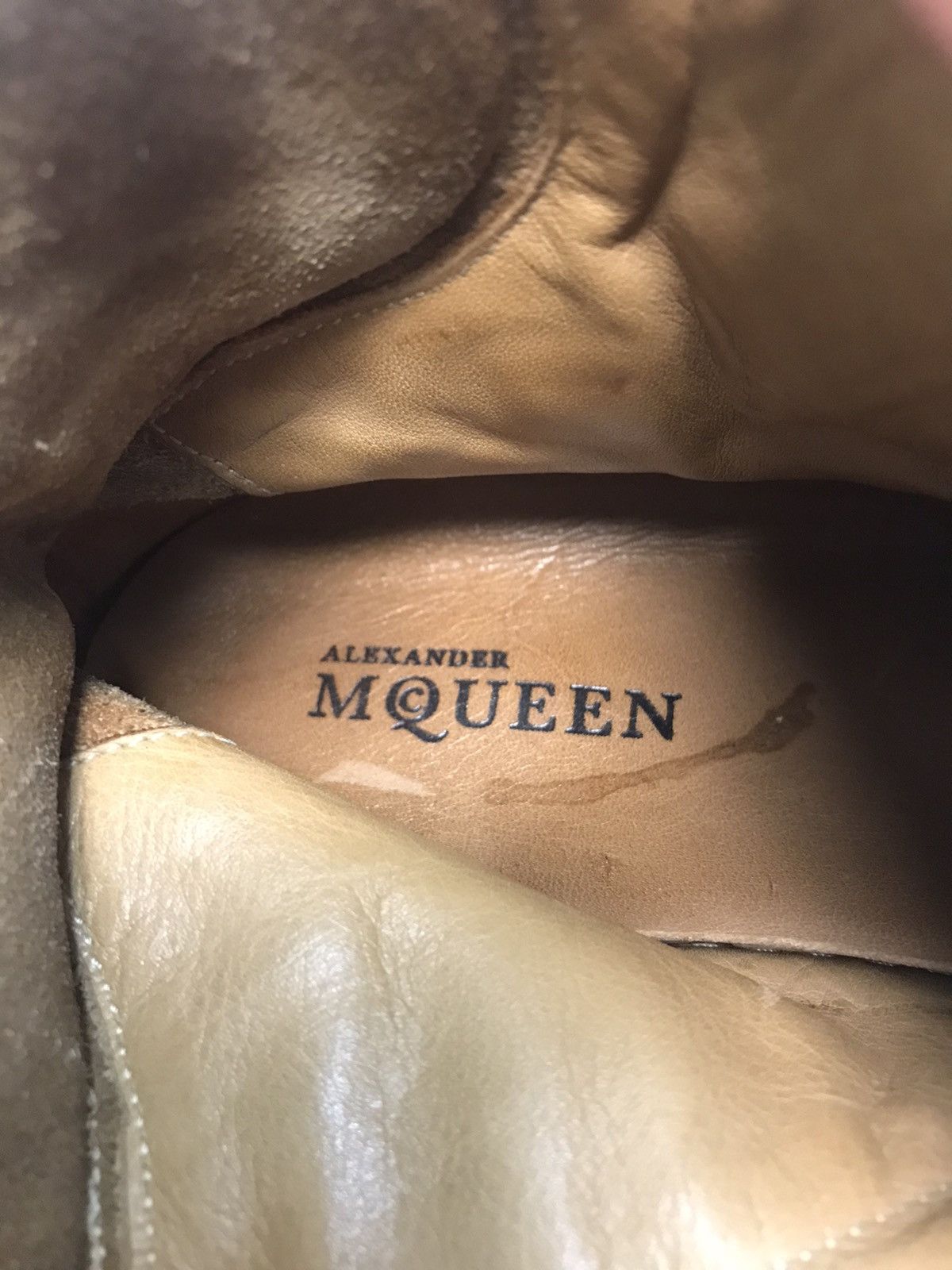 Alexander McQueen Alexander Mcqueen Brown Leather Boot Size US 11 / EU 44 - 11 Thumbnail