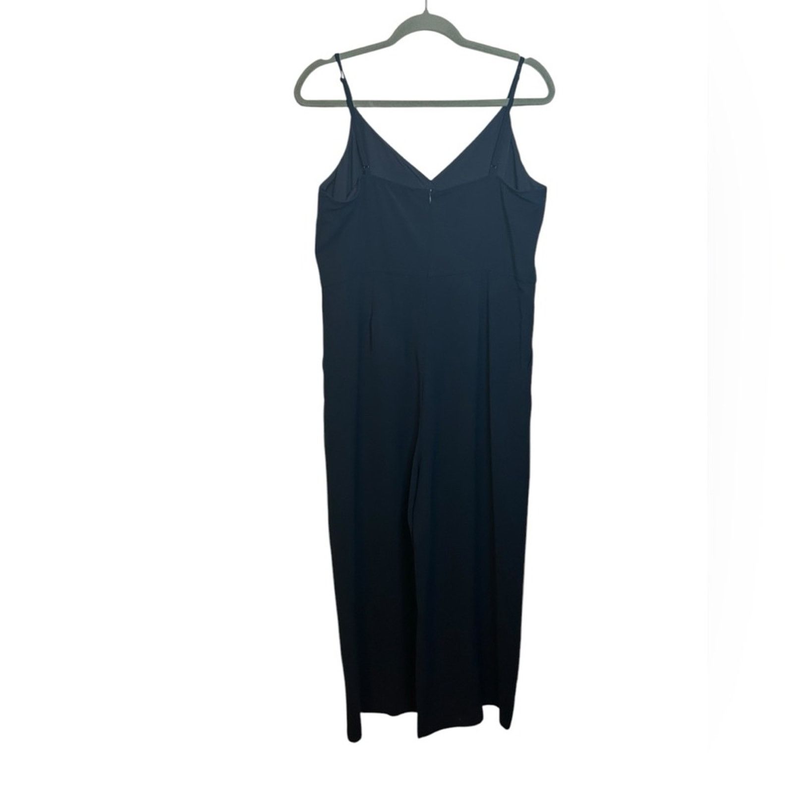 Other Société Navy Blue Sleeveless Wide Leg Jumpsuit Size 34" / US 12 / IT 48 - 2 Thumbnail