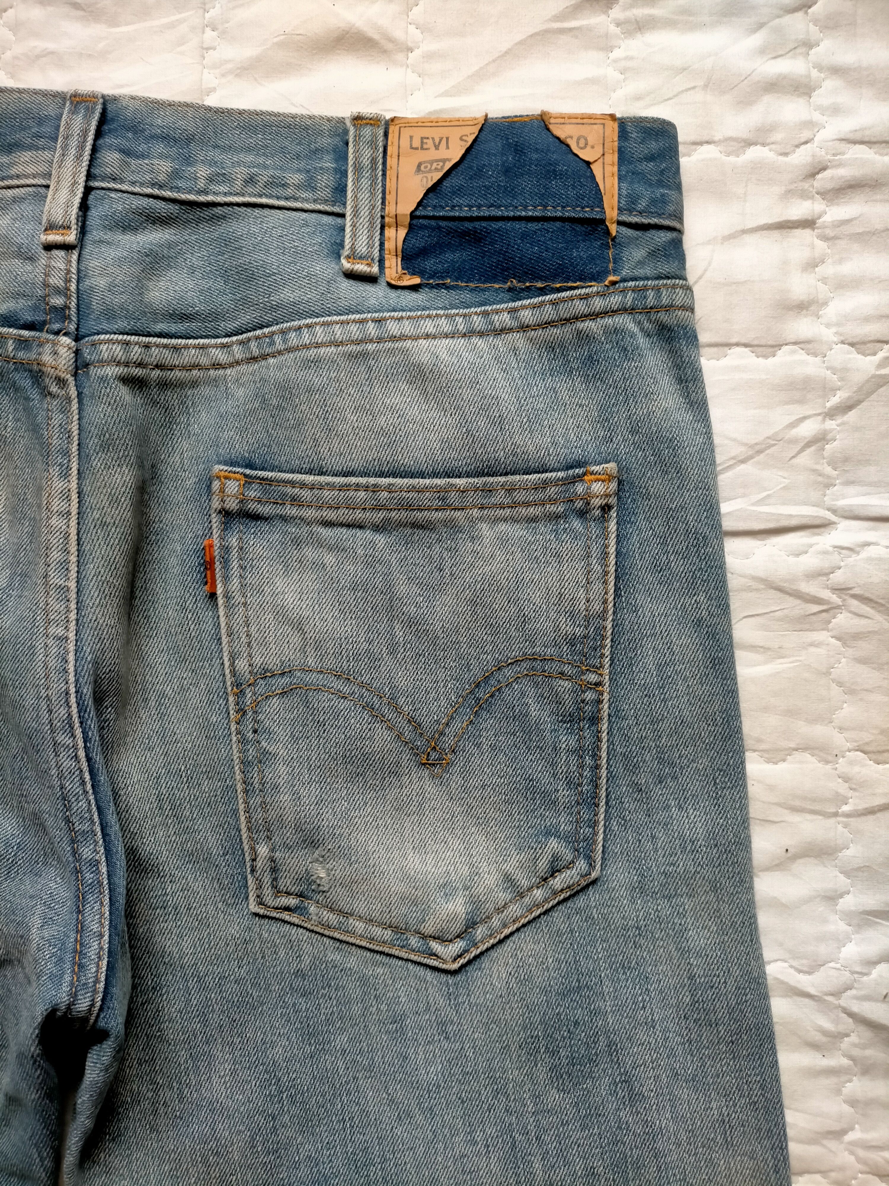 Levi's Vintage Clothing Vintage Levis 606 Big E Skinny Ramones Jeans Size US 32 / EU 48 - 13 Thumbnail
