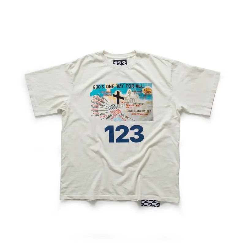 RRR-123 RRR 123 God's One Way For All T-Shirt Size US L / EU 52-54 / 3 - 1 Thumbnail