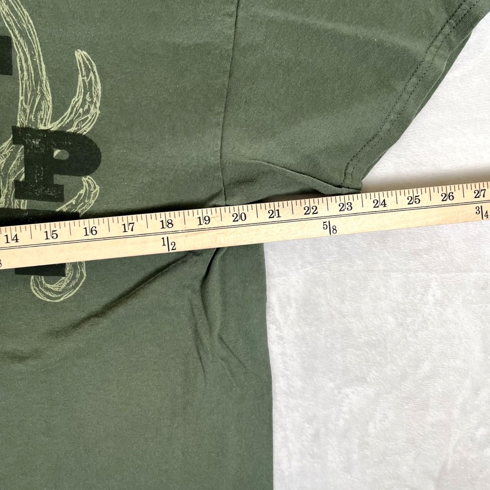 Vintage Winchester Eat Sleep Hunt T-Shirt Mens Large Green Deer Antlers Hunting Size US L / EU 52-54 / 3 - 4 Thumbnail