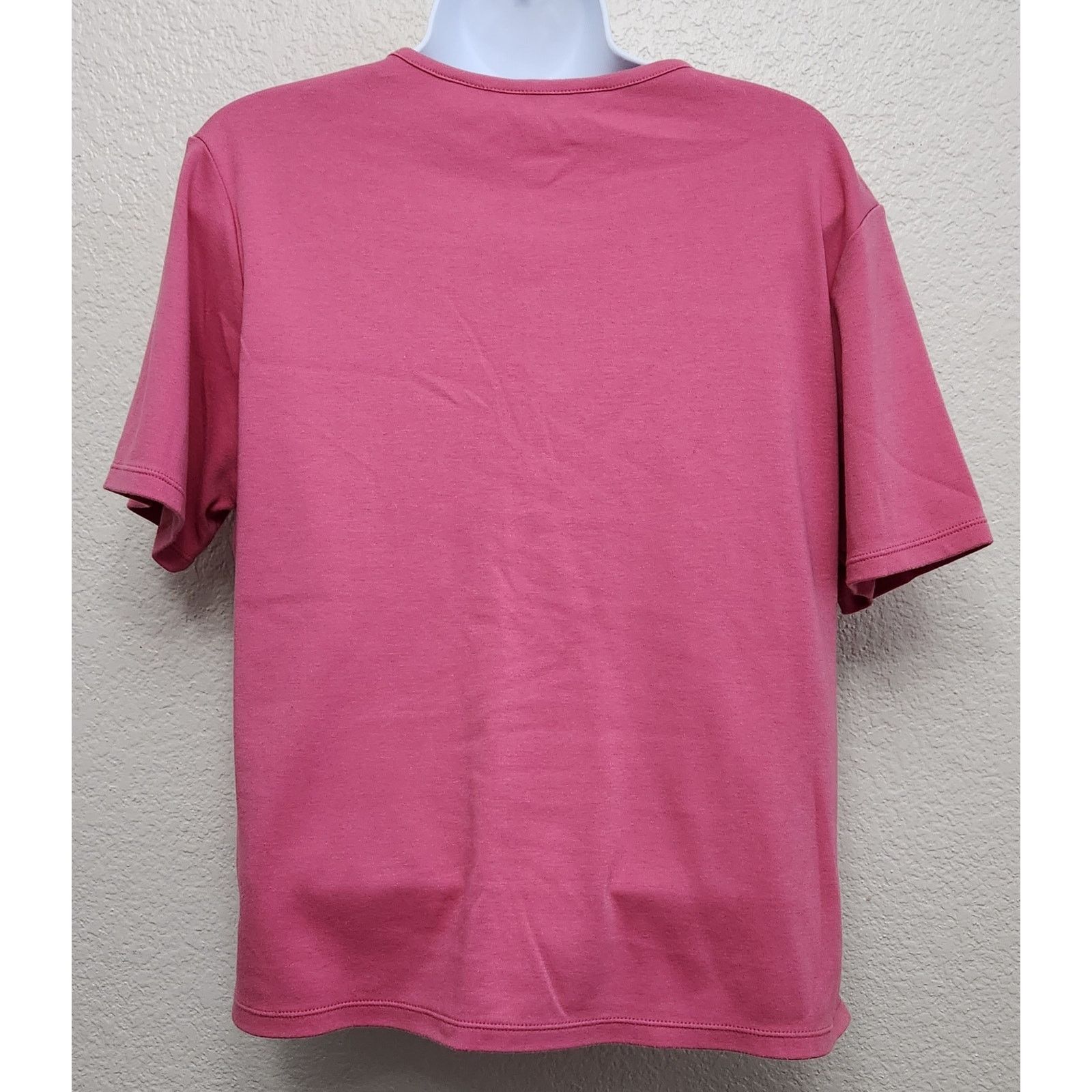 Other Draper's & Damon's Pink Rhinestone Bodice Top PL Lightweight Size L / US 10 / IT 46 - 3 Thumbnail