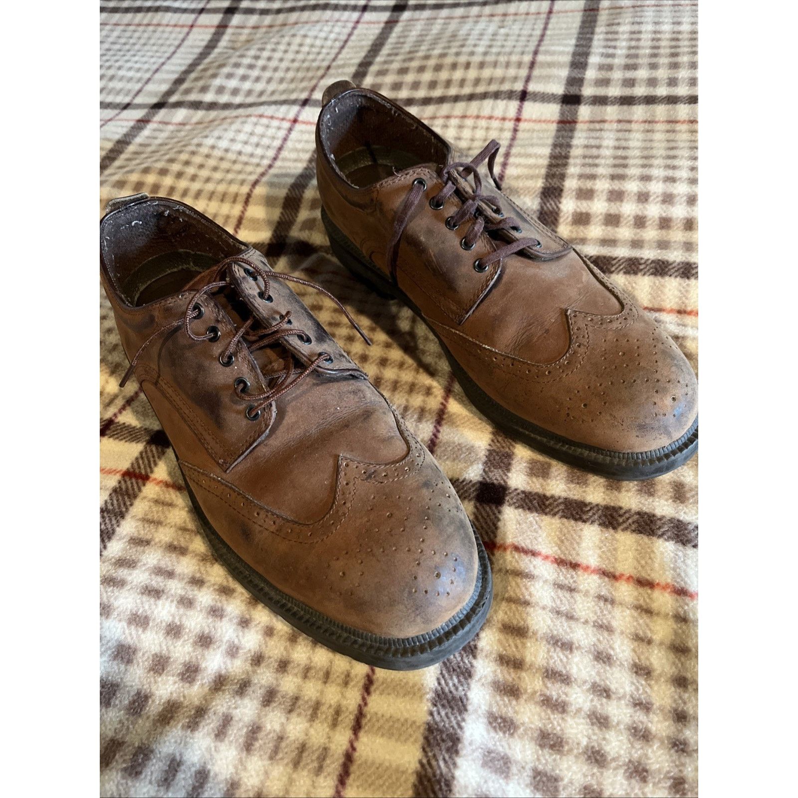 Other RJ Colt Waterproof Monterey Brown leather dress shoes 12M Size US 12 / EU 45 - 2 Thumbnail