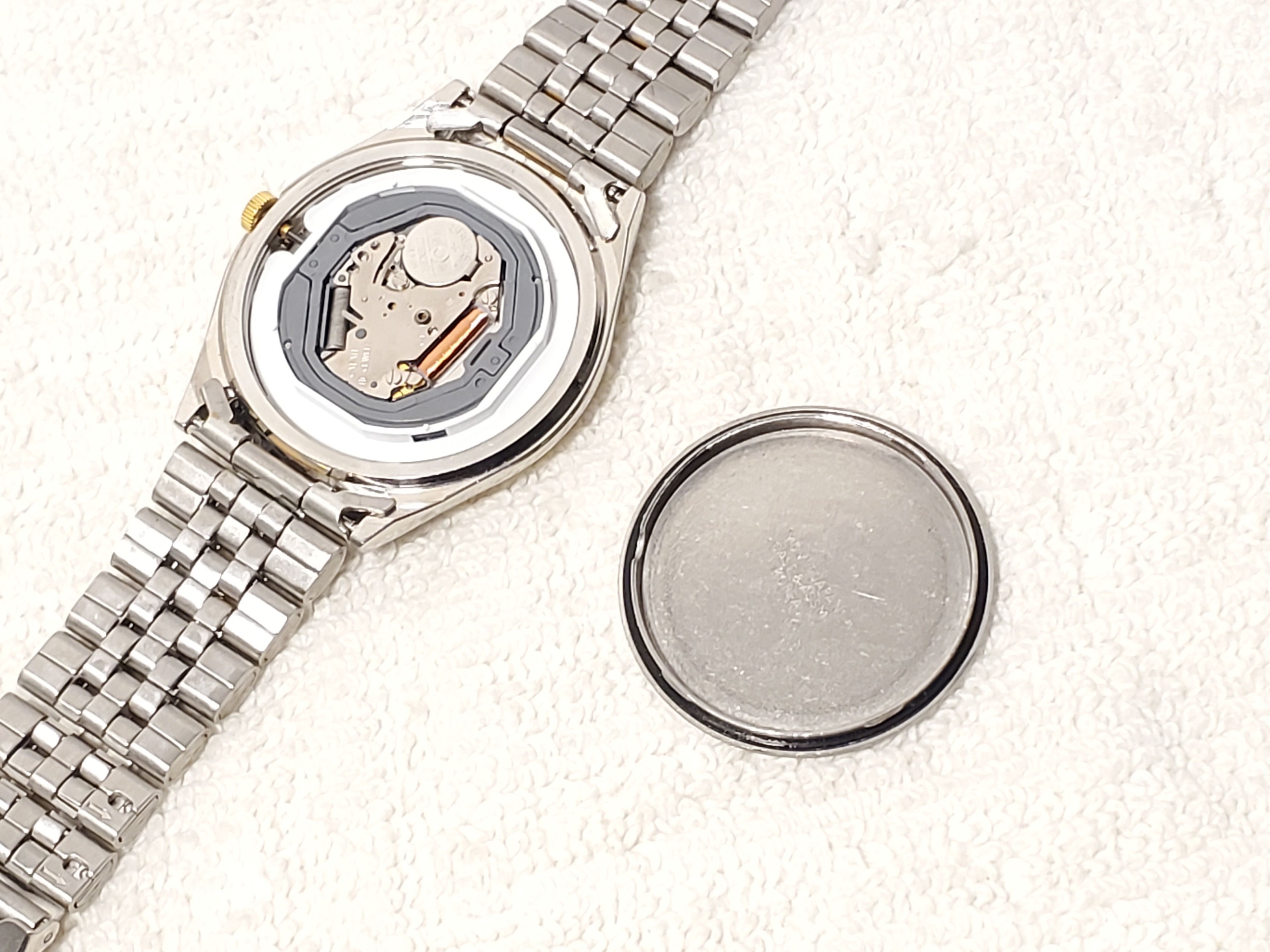 Citizen Vintage Citizen CQ Men’s Gray Dial Day Date S Steel Watch Size 36 - 8 Thumbnail