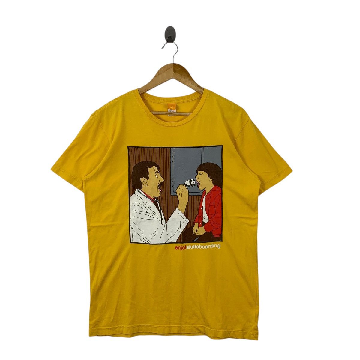 Enjoi Vintage ENJOI RODNEY MULLEN Skateboard Doktor Tee Shirt Top Size US M / EU 48-50 / 2 - 3 Thumbnail