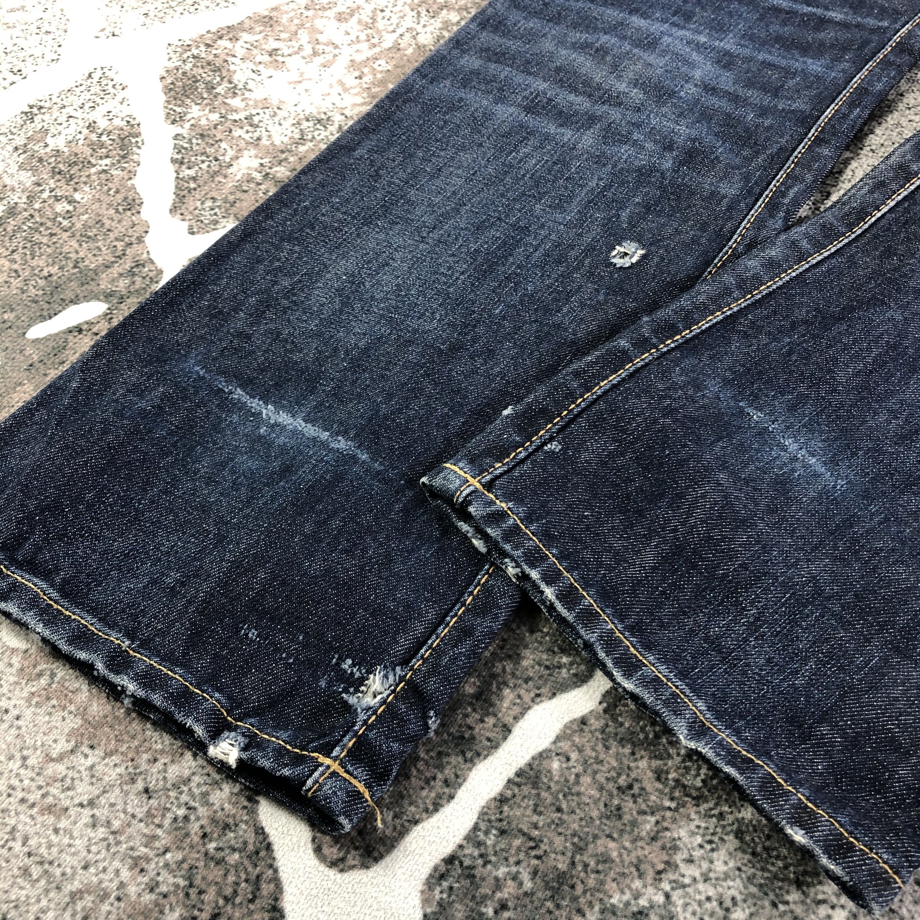 Polo Ralph Lauren Polo Ralph Lauren Jeans Faded Blue Denim KJ1938 Size US 34 / EU 50 - 6 Thumbnail