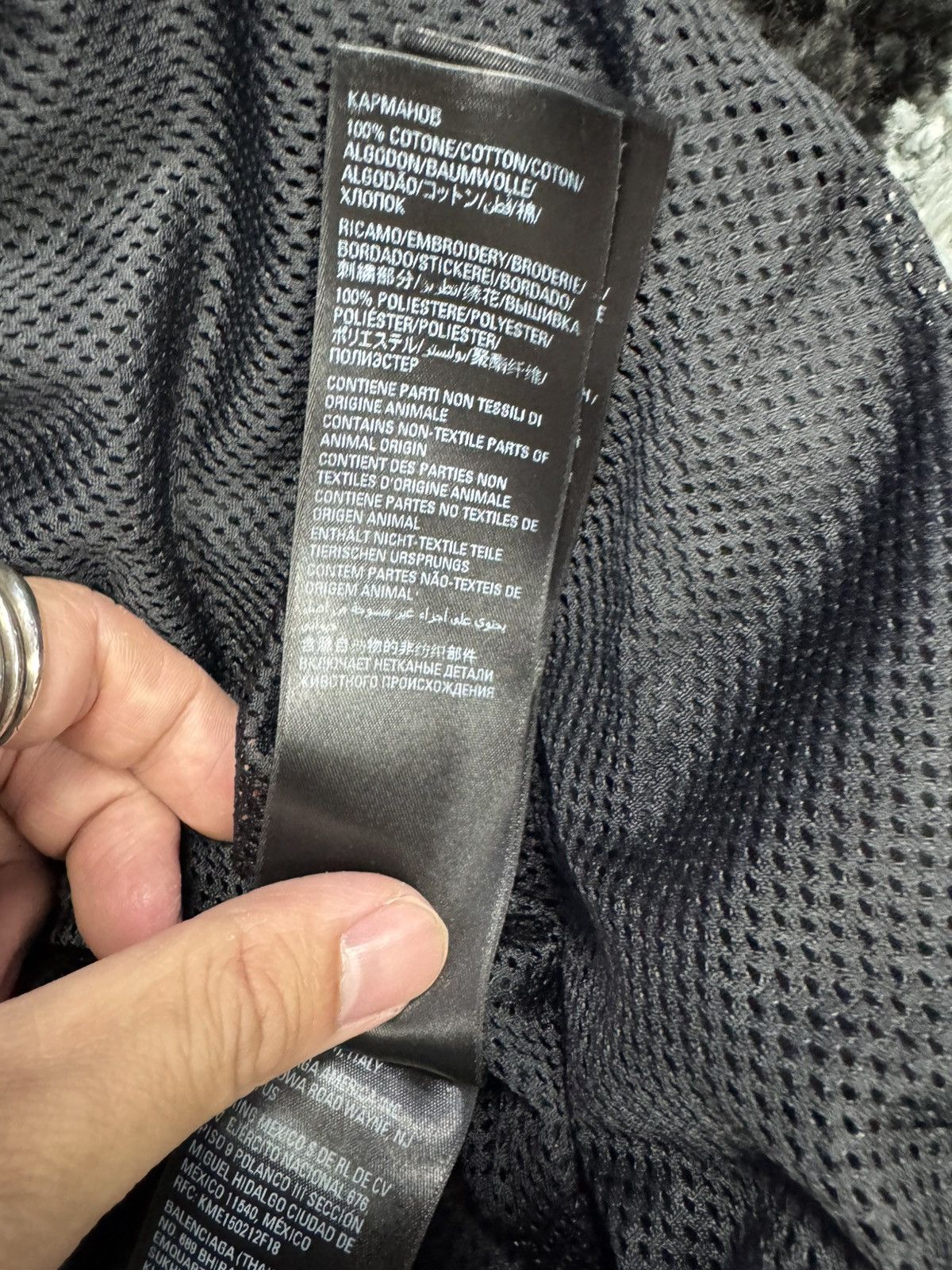 Balenciaga Balenciaga lambskin leather track jacket sports B logo Size US L / EU 52-54 / 3 - 12 Thumbnail