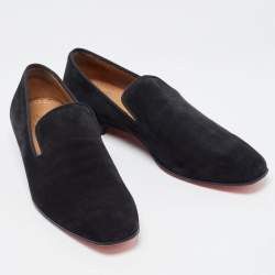 Christian Louboutin o1s1wg110924 Dandelion Flat Loafer in Black Size US 8 / EU 41 - 2 Thumbnail