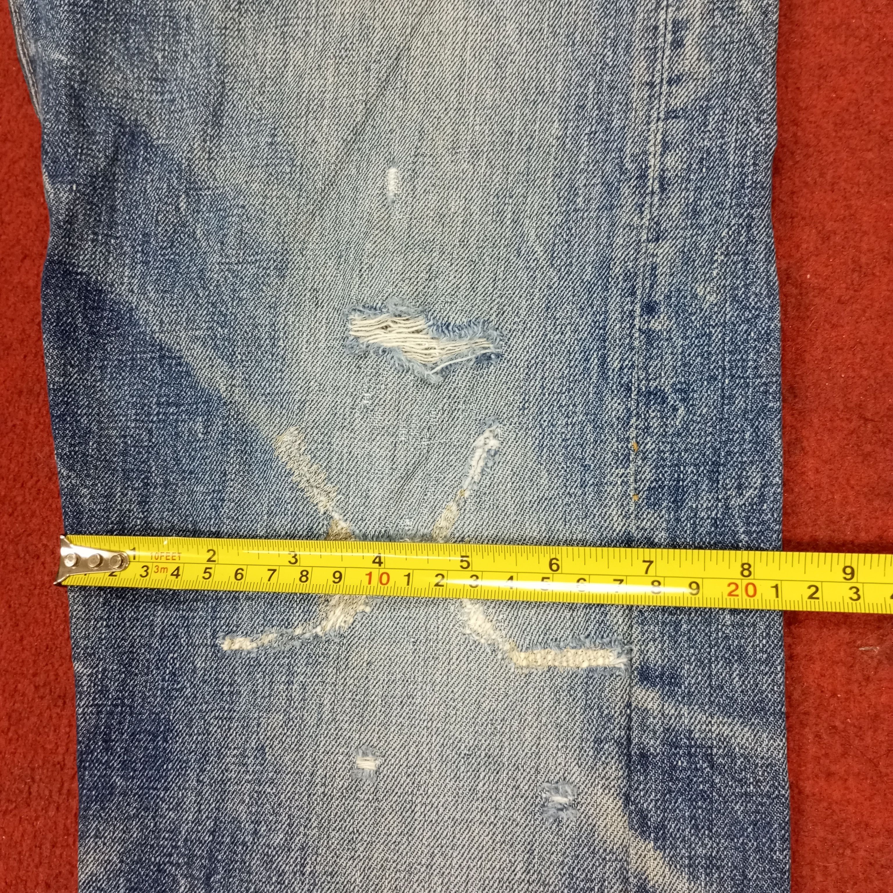 Levi's × Vintage Levis Distressed Jeans Streetwear Style Size US 29 - 10 Thumbnail