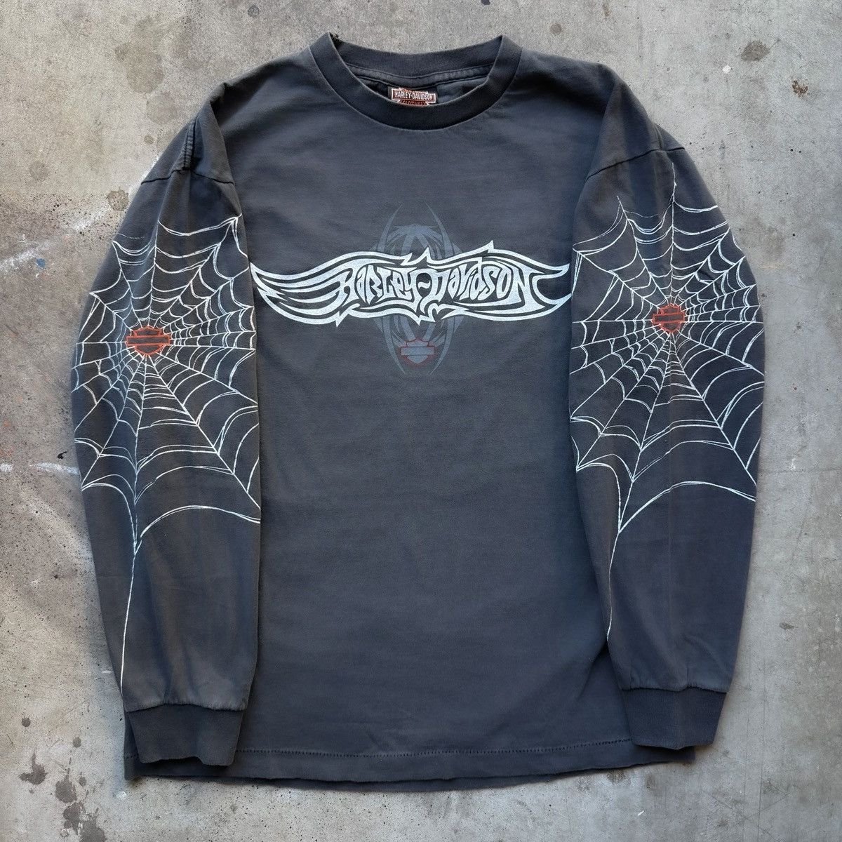 Harley Davidson Harley Davidson spider web longsleeve black/grey size L Size US L / EU 52-54 / 3 - 1 Thumbnail