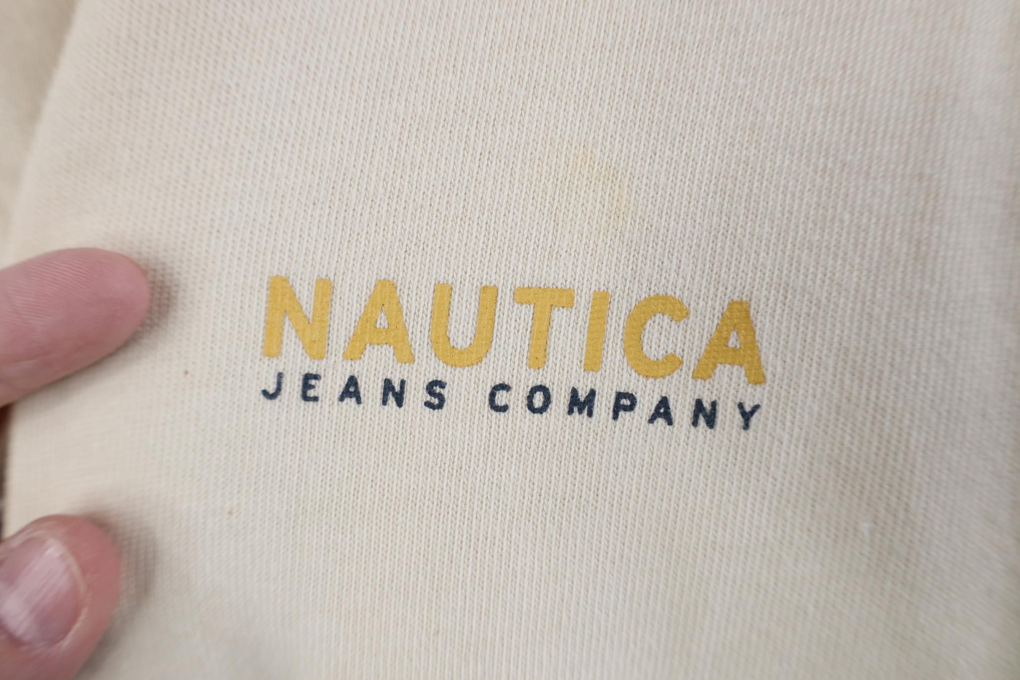 Nautica Vintage 90s Nautica Heavyweight Ribbed Long Sleeve T-Shirt Size US XL / EU 56 / 4 - 4 Thumbnail