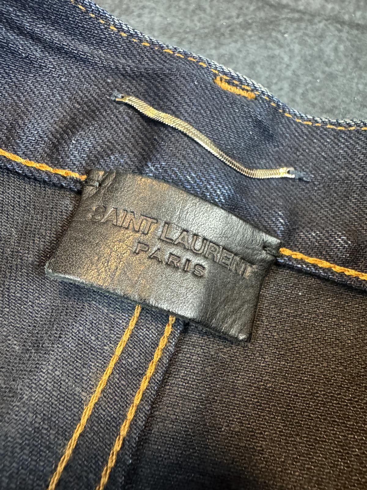Saint Laurent Paris Saint Laurent Raw Denim D02 Size US 32 / EU 48 - 3 Thumbnail