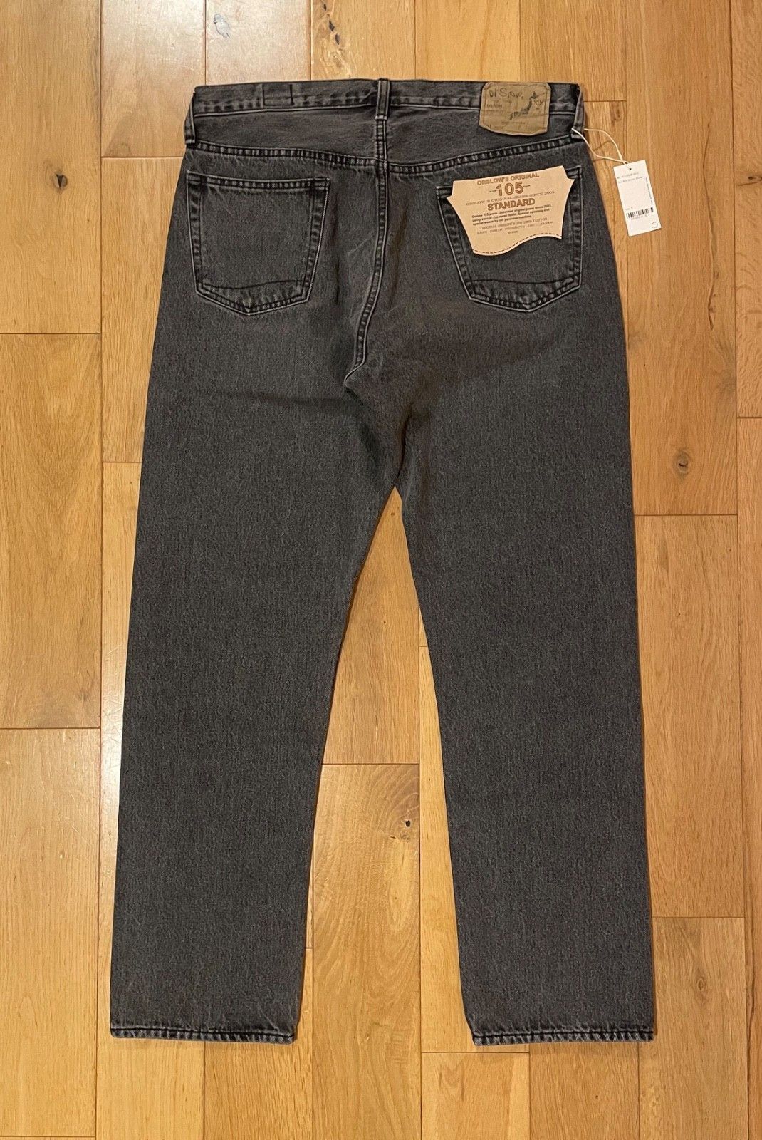 Orslow orSlow 105 90's Denim Black Stone Size 4 Size US 35 - 2 Thumbnail