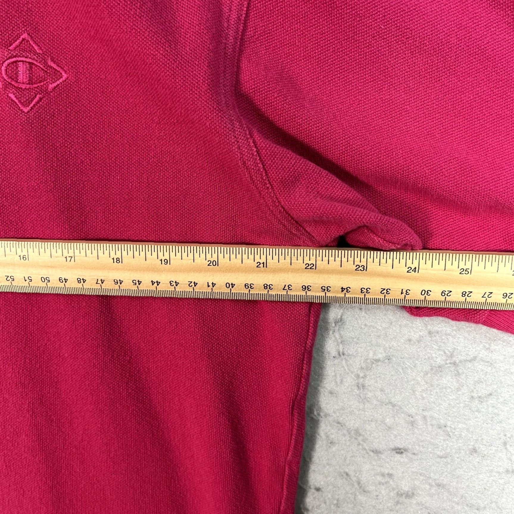 Champion VINTAGE Champion Classic Logo Polo Shirt Mens Adult Large Pink Short Sleeve Shirt Polo Mens Size US L / EU 52-54 / 3 - 2 Thumbnail