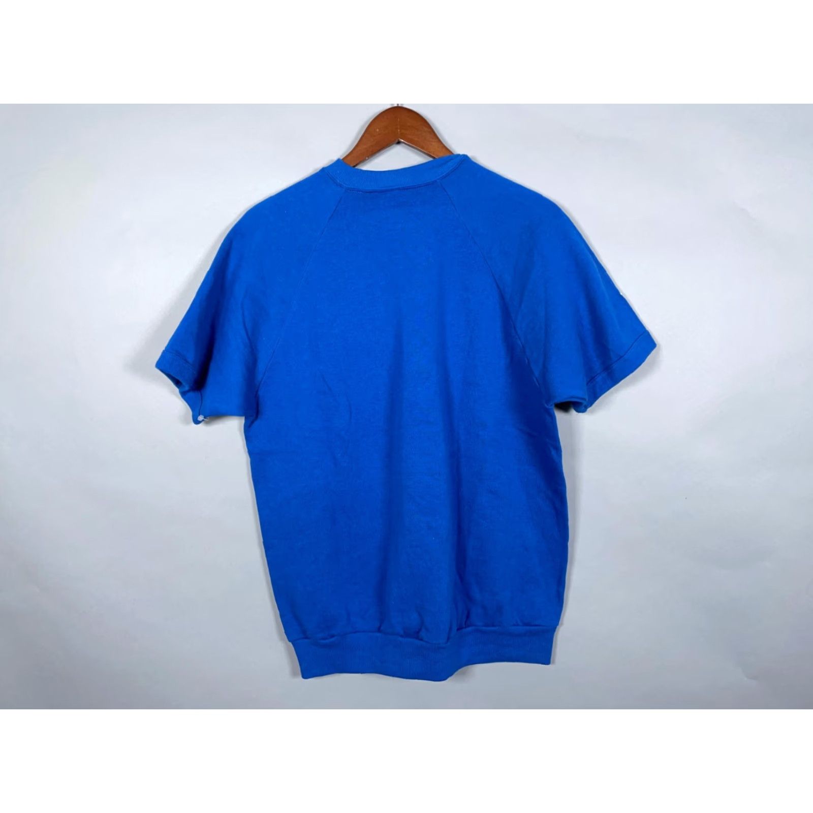 Russell Athletic VINTAGE Russell Athletic Sweatshirt Shirt Raglan 80s Floral Embroidered Blue Adults Large Womens Size L / US 10 / IT 46 - 2 Thumbnail