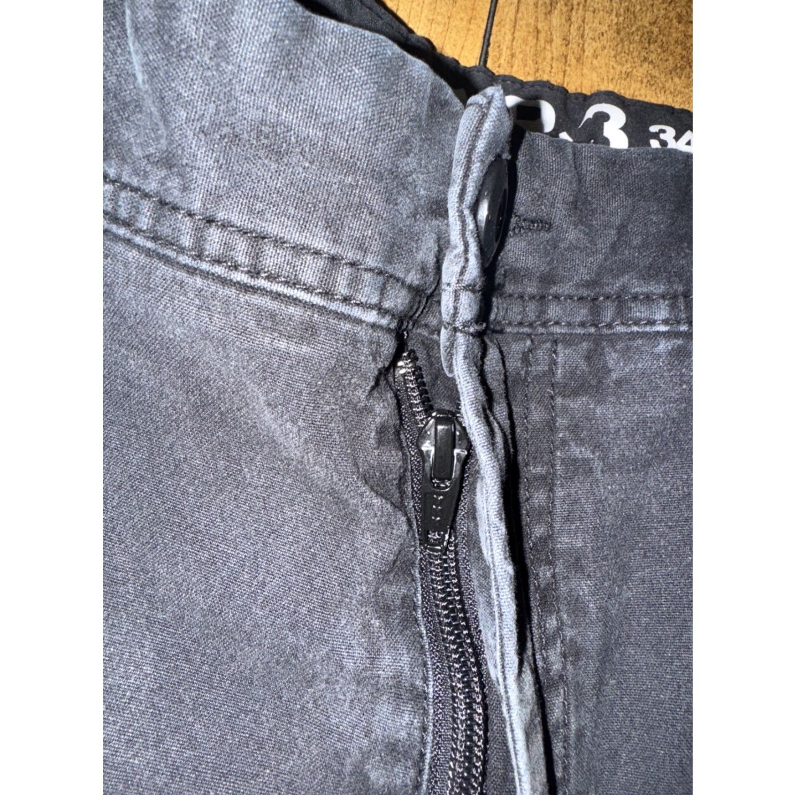 Vintage FXD Cargo Pants Men’s 34x32 Black Workwear Utility Tactical Pants Size US 36 / EU 52 - 2 Thumbnail
