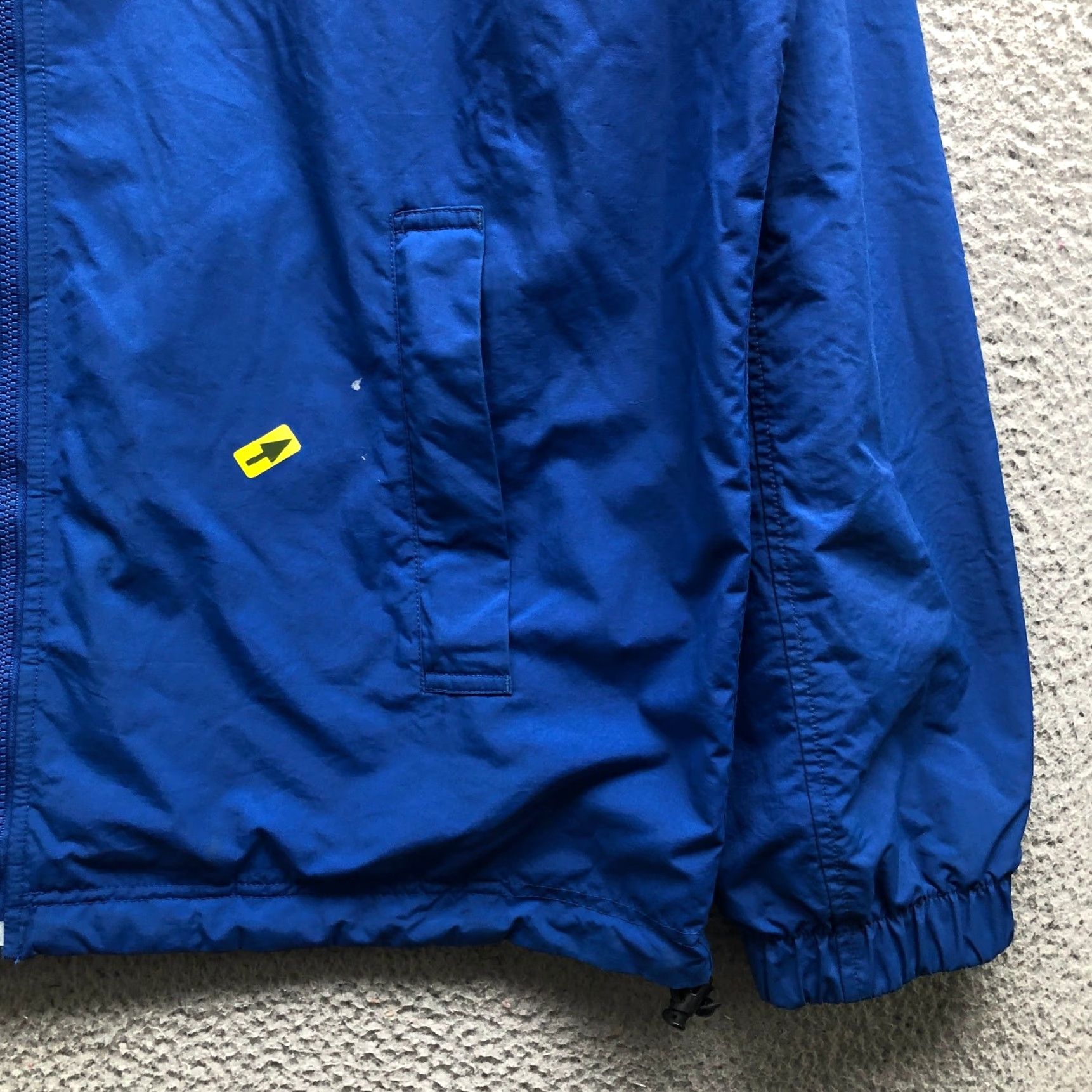 Vintage LL Bean Fleece Nylon Reversible Jacket Mens LT Large Tall Full Zip Blue Black Size US L / EU 52-54 / 3 - 5 Thumbnail