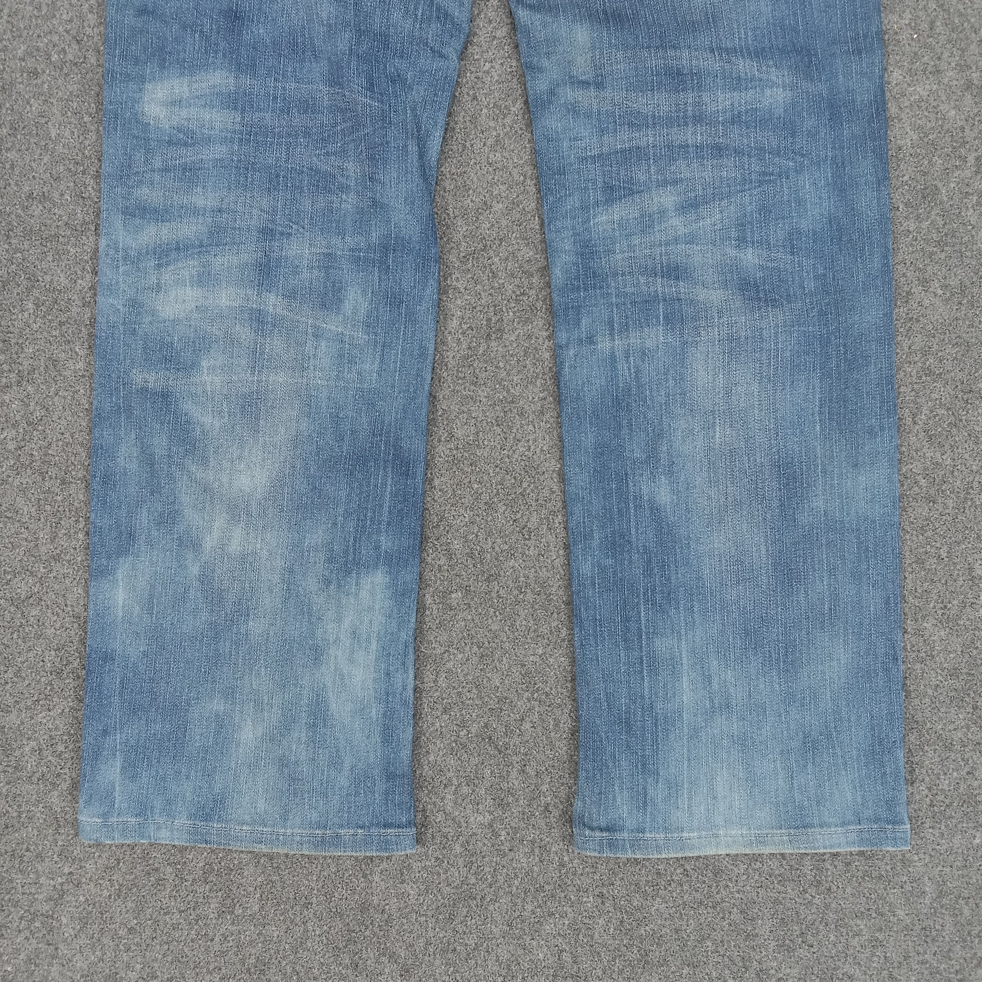 Christian Audigier × Ed Hardy × Vintage Ed Hardy by Christian Audiger Embroidery Denim Jeans Size 32" / US 10 / IT 46 - 4 Thumbnail