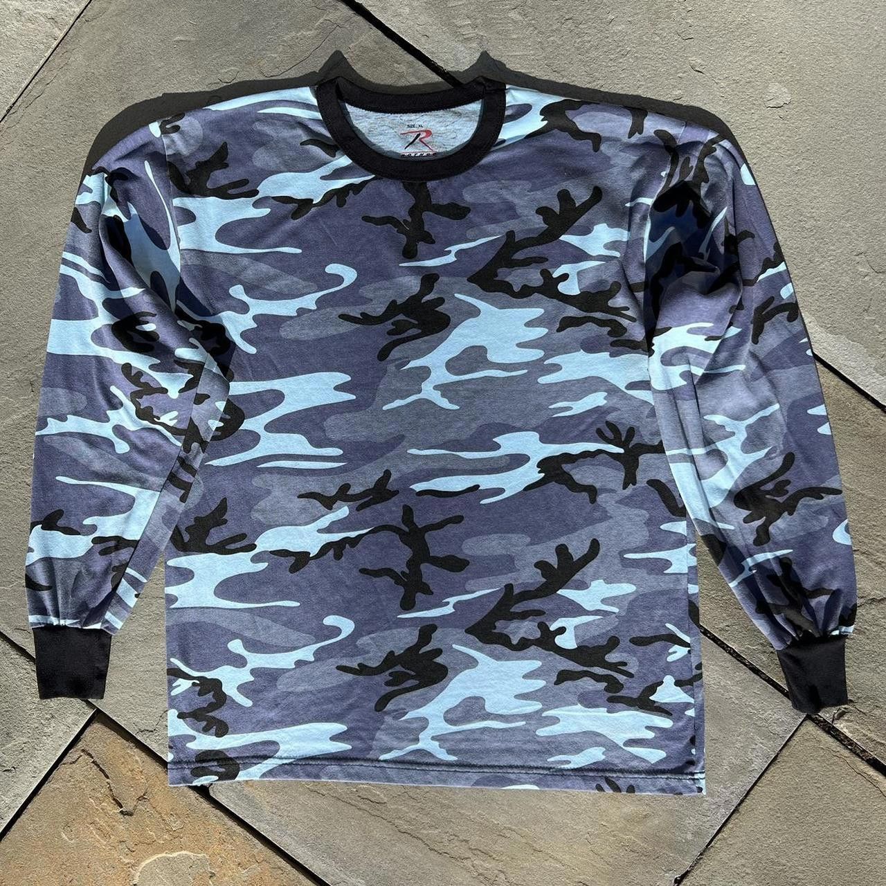 Rothco Blue Camo Long Sleeve Shirt Size US XL / EU 56 / 4 - 1 Thumbnail