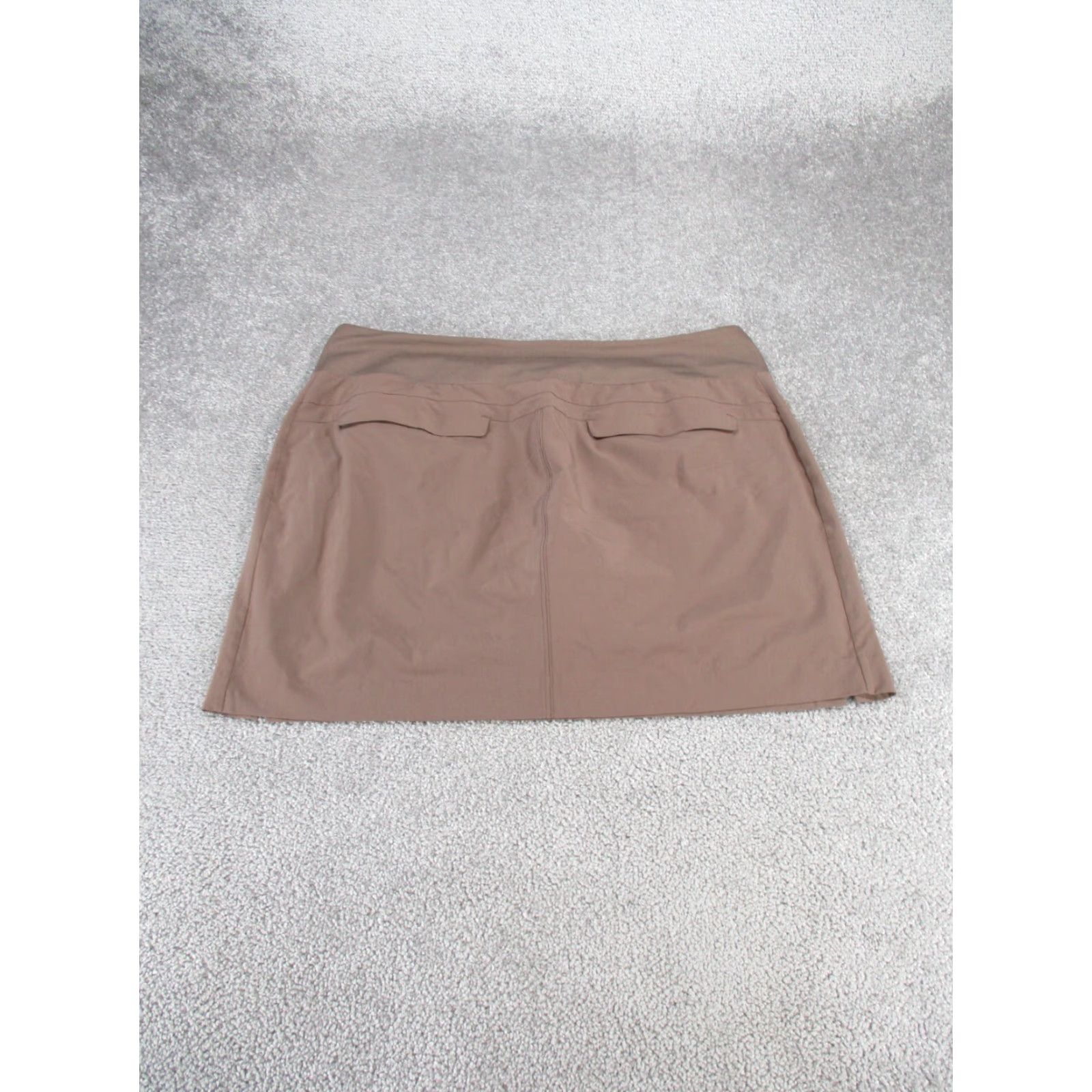 Athleta VINTAGE Athleta Womens Skort Shorts Activewear 16 Brown Athleisure Tennis Golf Walking Size ONE SIZE - 8 Thumbnail