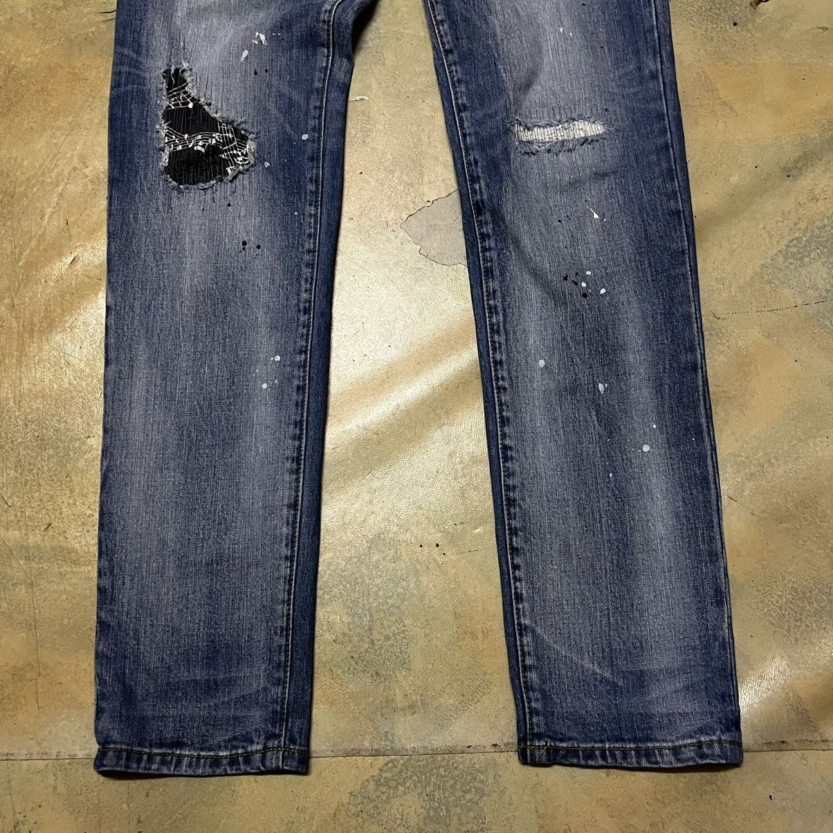 Number (N)ine Number Nine x Loveless Guild Prime Collaboration Denim Jeans Size US 31 - 5 Thumbnail