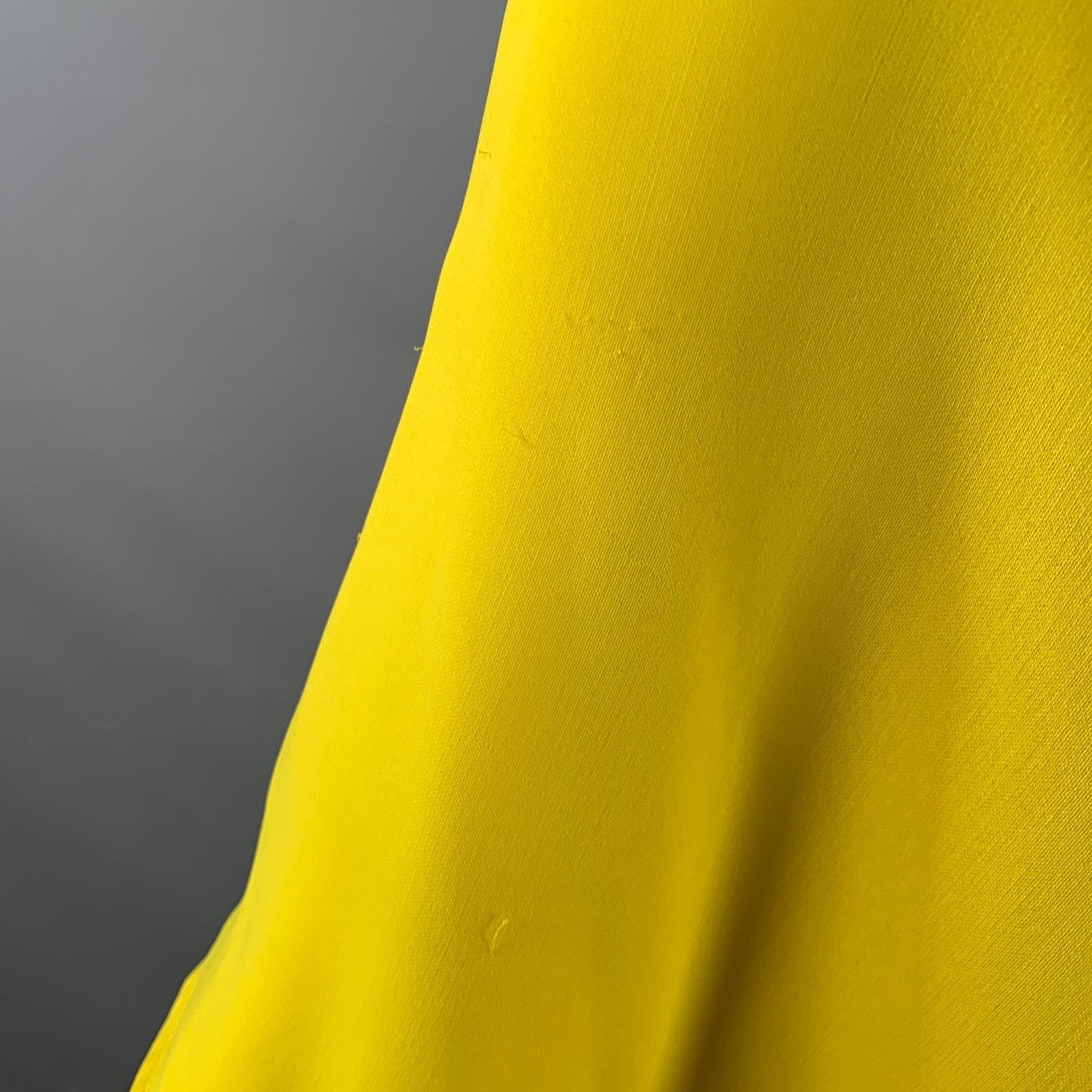 Calvin Klein 205W39NYC 205W39NYC Size 2 Yellow Silk Wool Layered Poncho Dress Size XS / US 0-2 / IT 36-38 - 6 Thumbnail