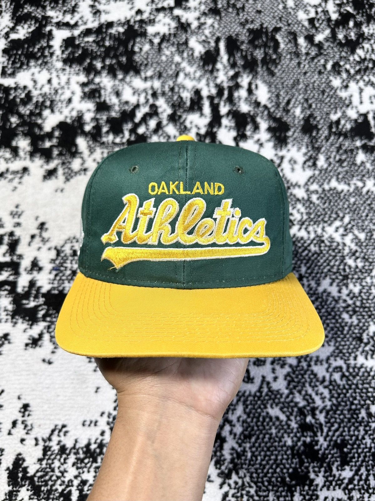 Sports Specialties Vintage 90s Oakland Athletics MLB Sports Specialties Hat Size ONE SIZE - 1 Thumbnail