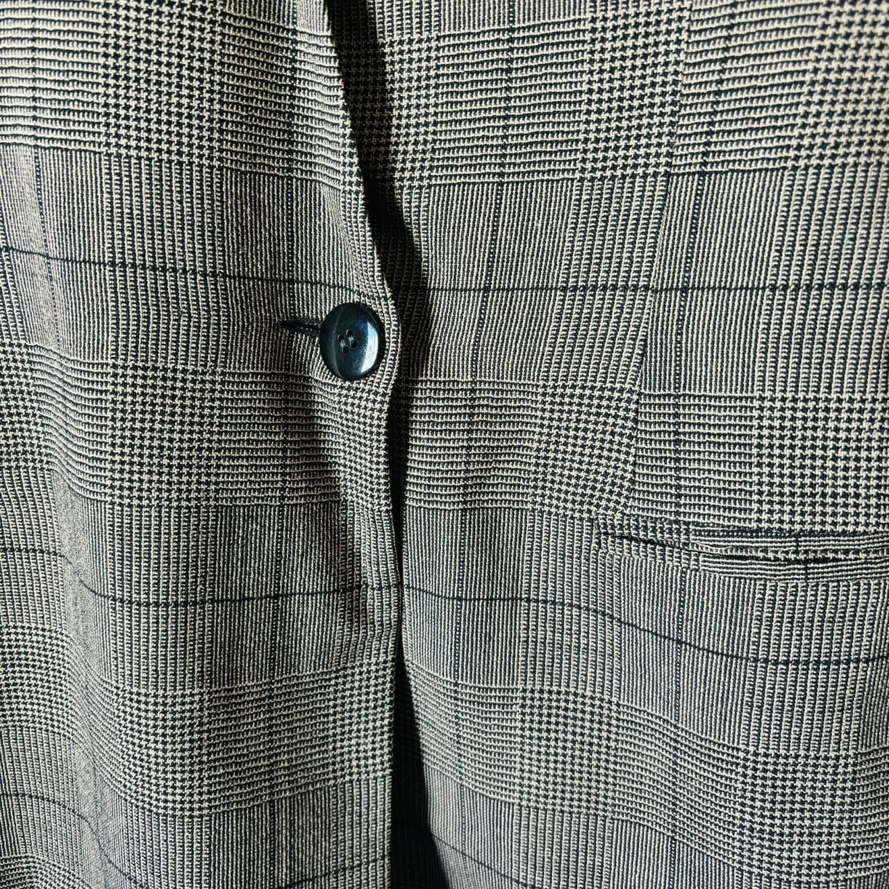 Christian Dior Monsieur Vintage Christian Dior Women's Brown Suit Tailored-jacket Size L / US 10 / IT 46 - 3 Thumbnail