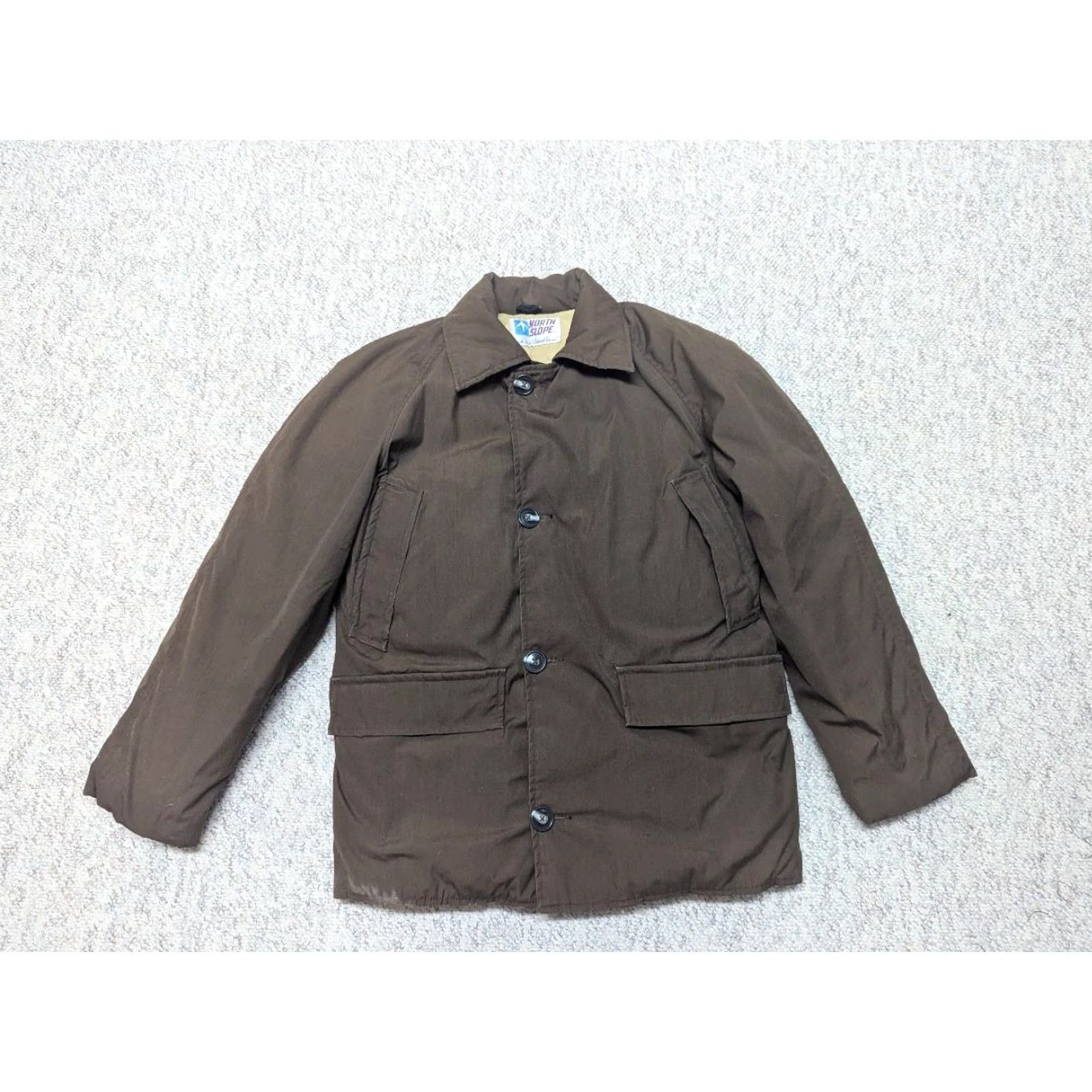 Eddie Bauer VINTAGE Eddie Bauer COAT Mens M Goose Down Arctic Brown Puffer Jacket 40 North Slope 1970s Size US M / EU 48-50 / 2 - 7 Thumbnail