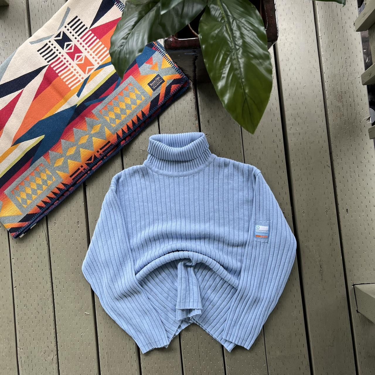 Southpole × Vintage Vtg 90s Southpole Mens Large Spell Out Striped Knit Pullover Size US L / EU 52-54 / 3 - 3 Thumbnail