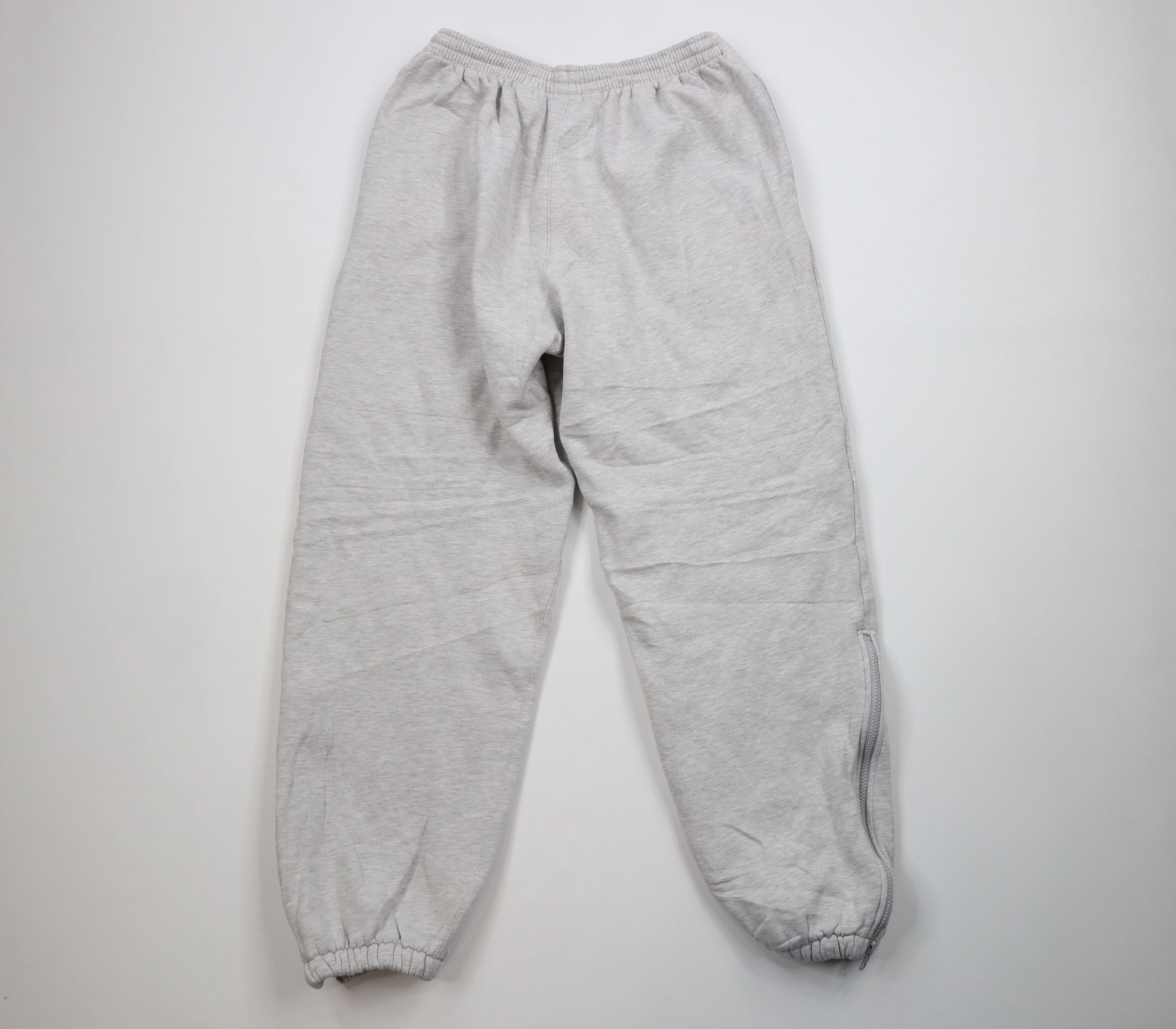 Nike × Vintage Vintage 90s Nike Mini Swoosh Heavyweight Sweatpants Joggers Size US 36 / EU 52 - 10 Thumbnail